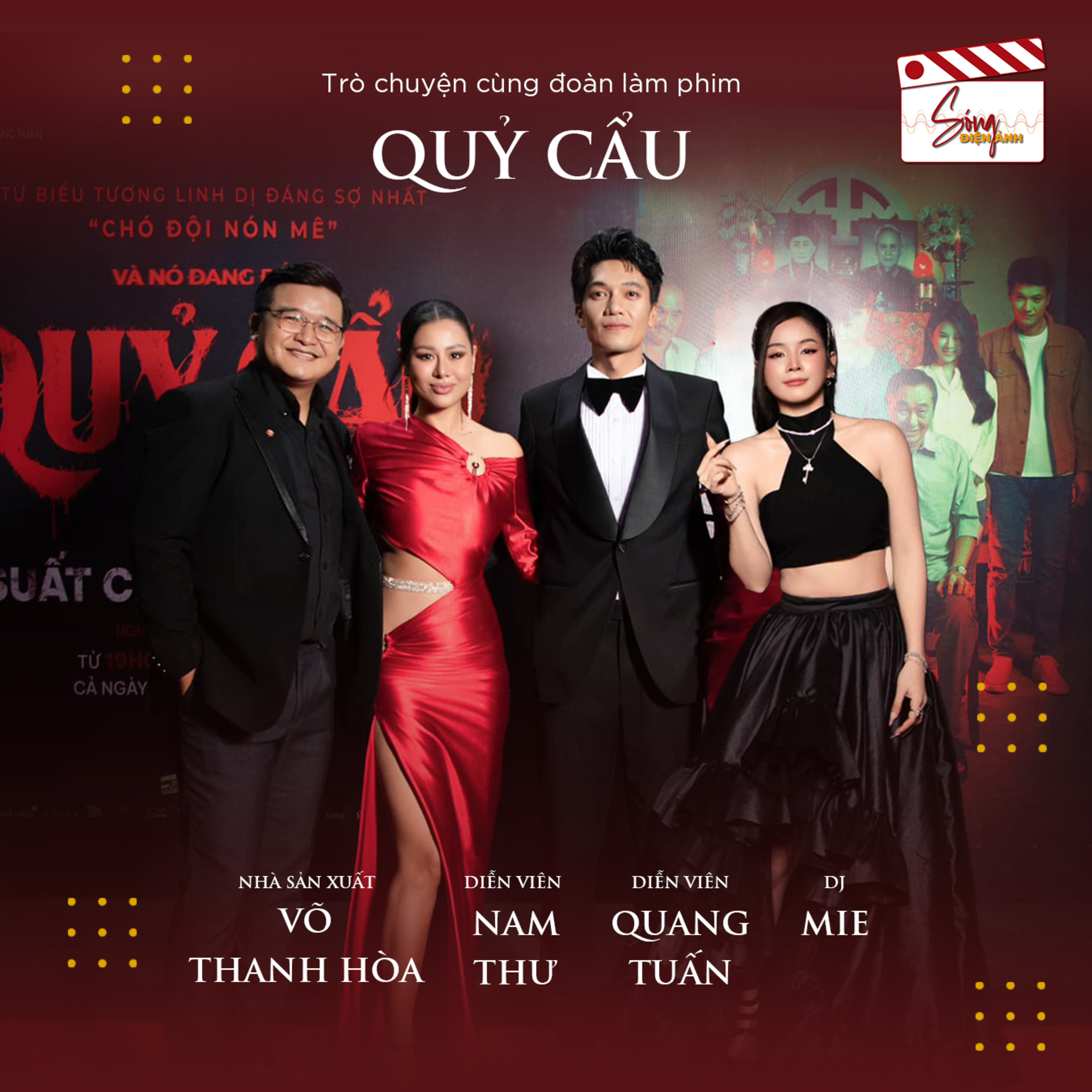 Hậu trường phim Quỷ cẩu: Nam Thư bị tát 64 lần nên "sảng", Quang Tuấn nhảy Blackpin và DJ Mie sợ ma episode artwork
