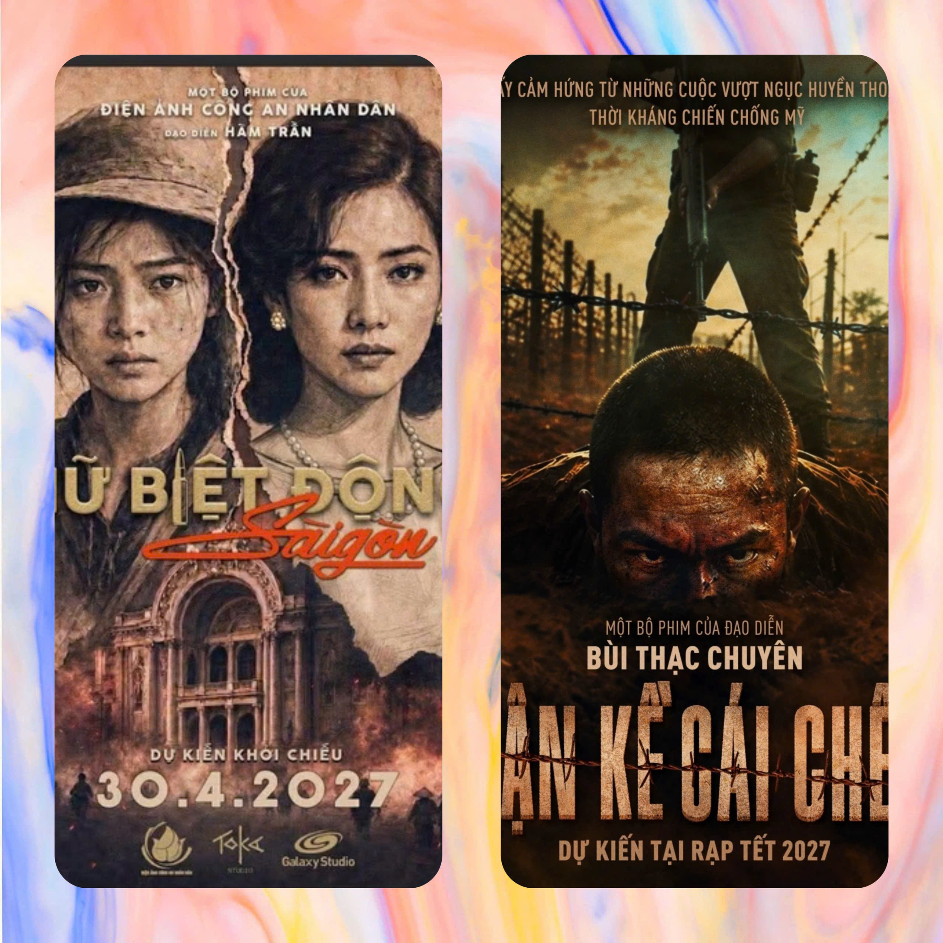 Đạo diễn Hàm Trần và Bùi Thạc Chuyên "chơi lớn" với dự án "Nữ biệt động Sài Gòn" & "Cận kề cái chết"