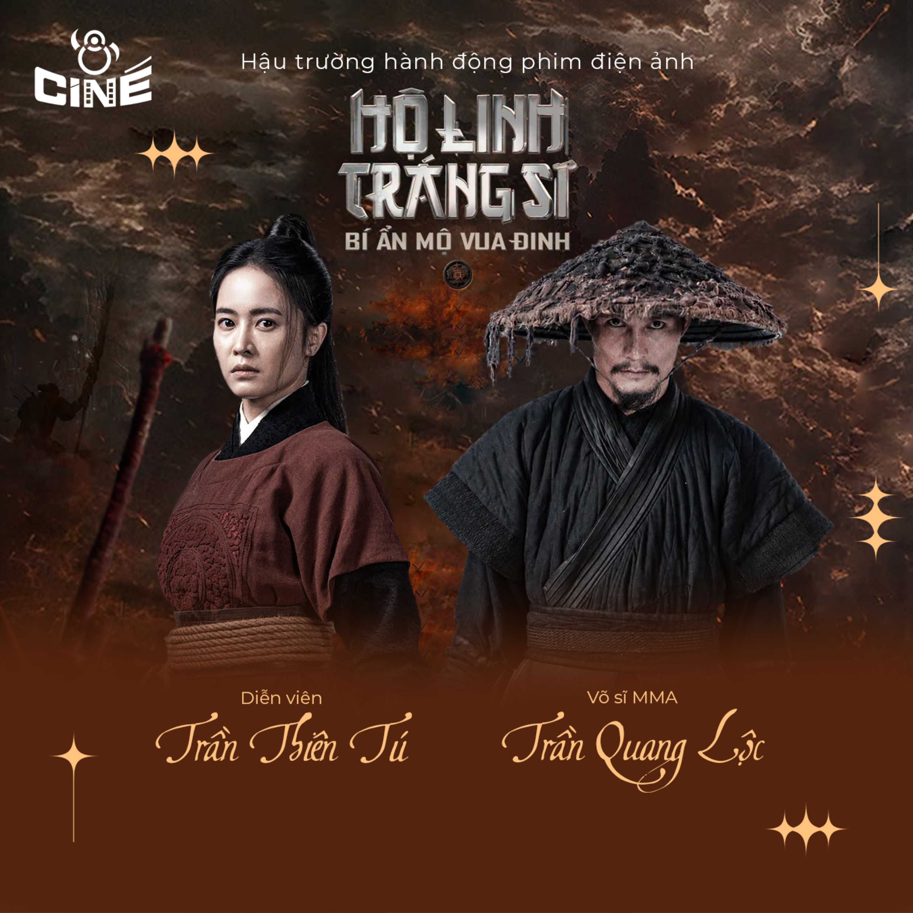Võ sĩ MMA Trần Quang Lộc & DV Trần Thiên Tú kể hậu trường hành động hấp dẫn trong "Hộ linh tráng sĩ"