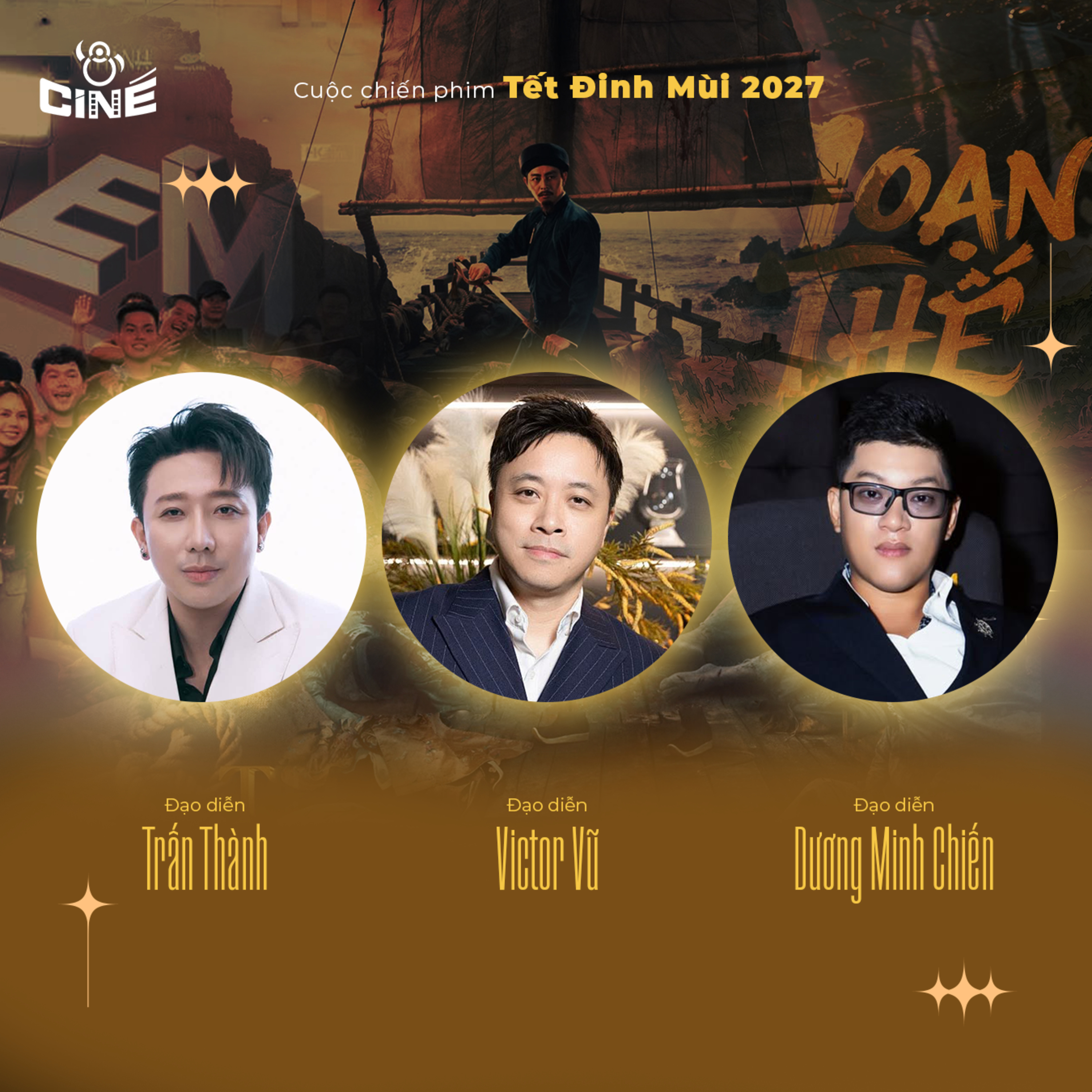 Cuộc chiến phim Tết âm lịch 2027: Trấn Thành & Victor Vũ "đánh nhau", Dương Minh Chiến "đắc lợi"?