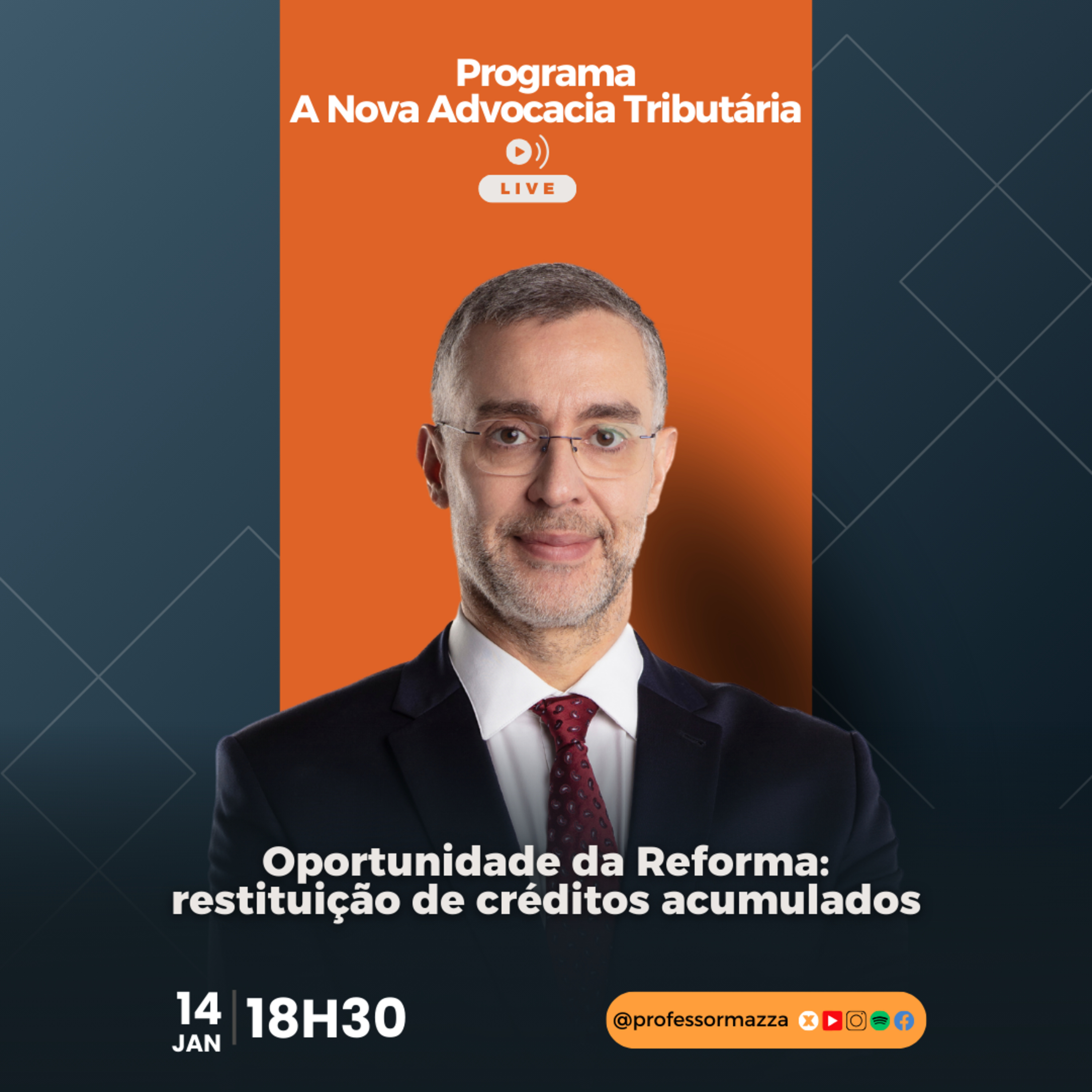 Oportunidade da Reforma: Restituição de Créditos Acumulados (Live Completa)