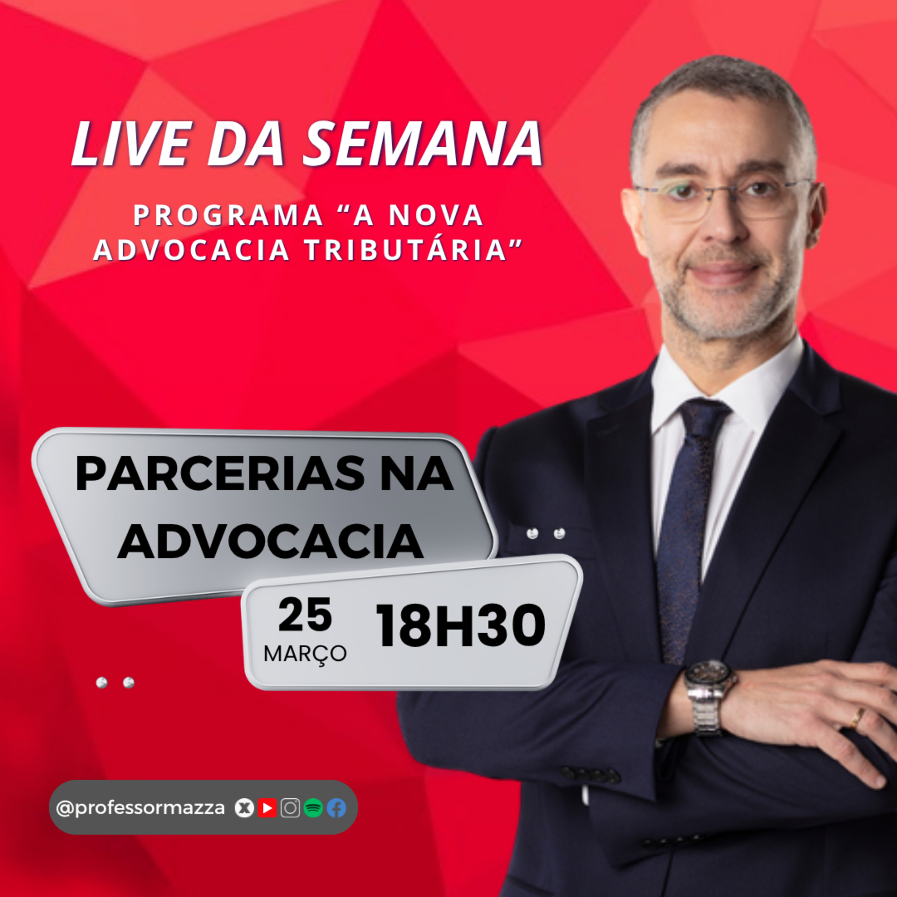 Parcerias na Advocacia (LIVE COMPLETA) | A Nova Advocacia Tributária episode artwork