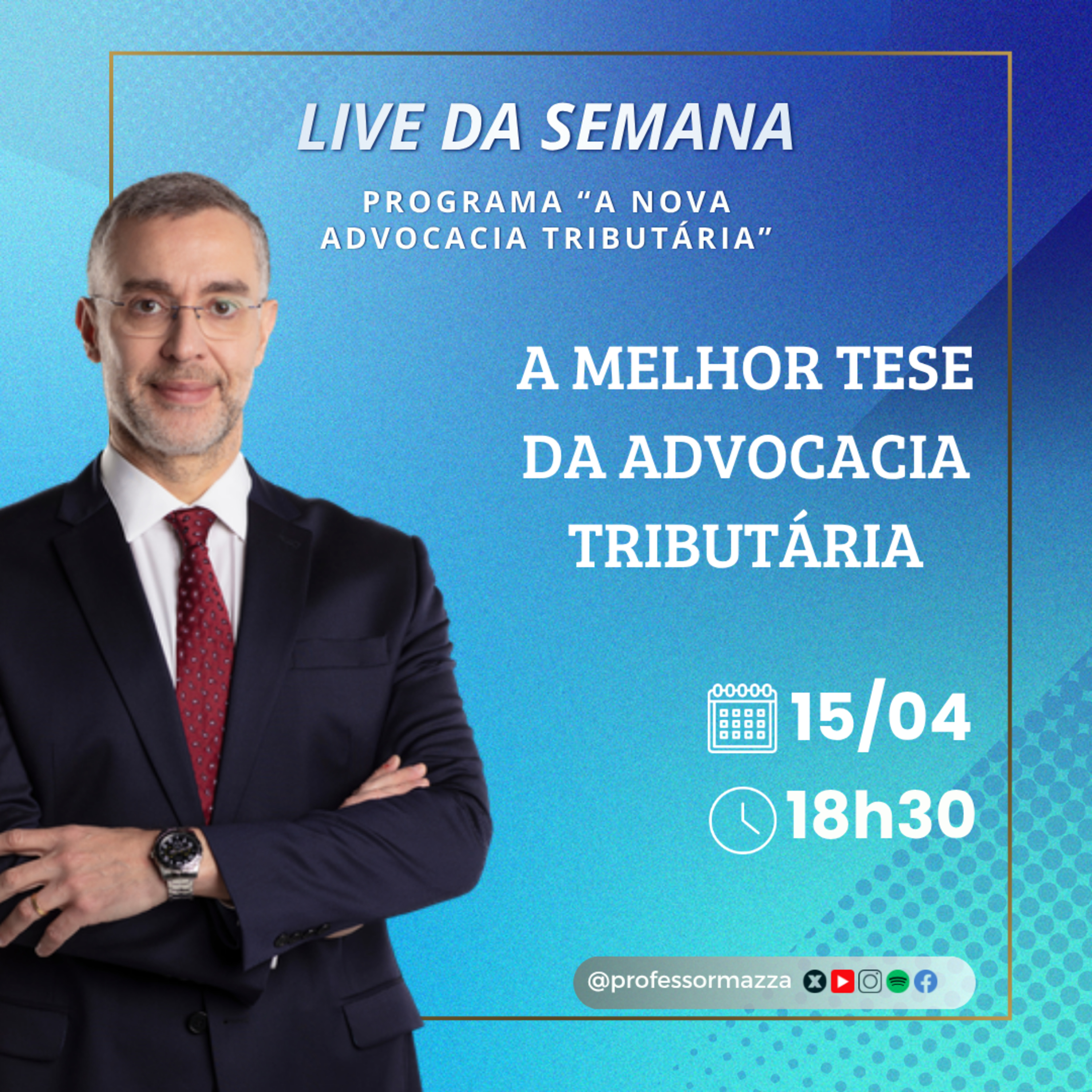 A melhor tese da advocacia tributária (LIVE COMPLETA) | A Nova Advocacia Tributária episode artwork