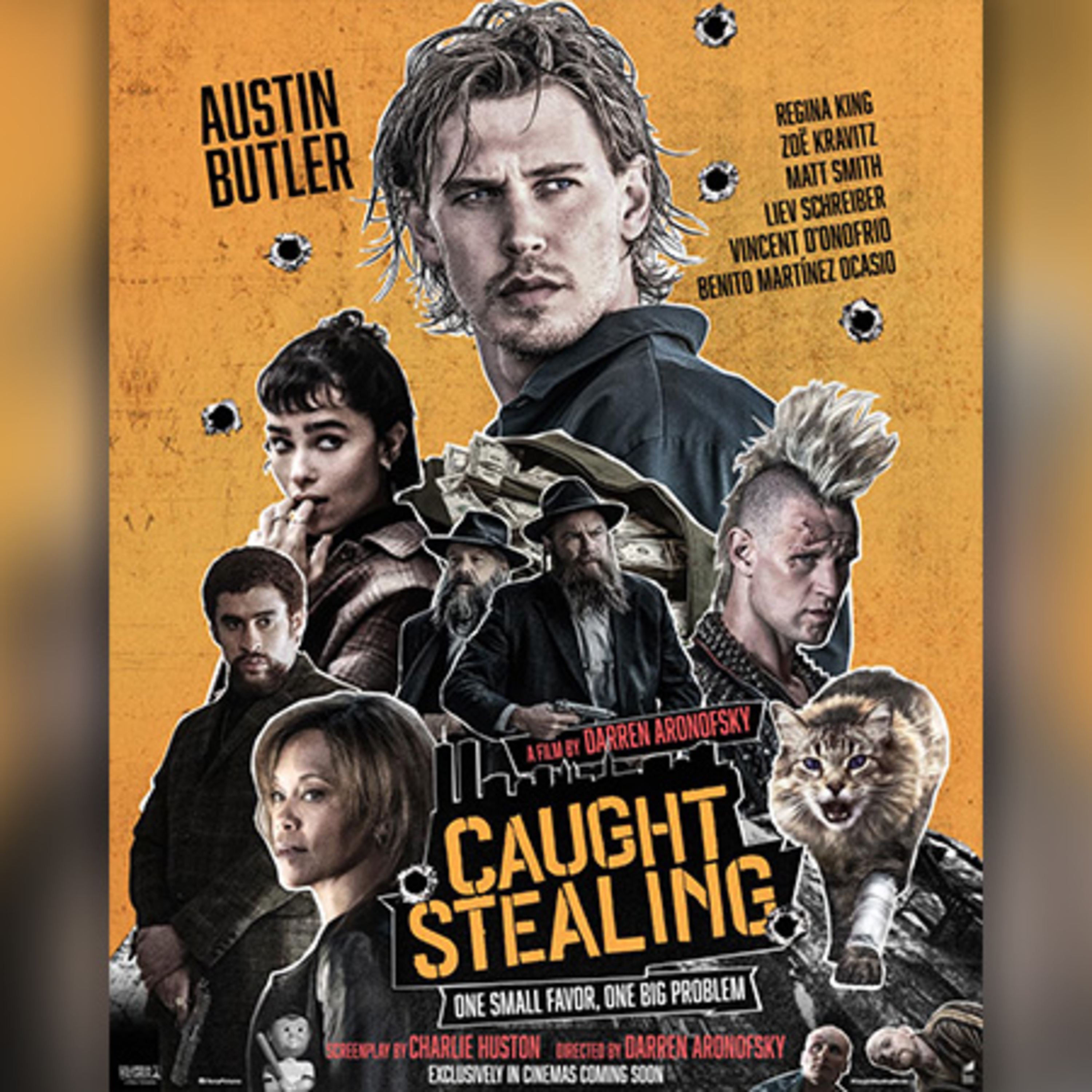 Friday Family Film Night: CAUGHT STEALING review  episode artwork