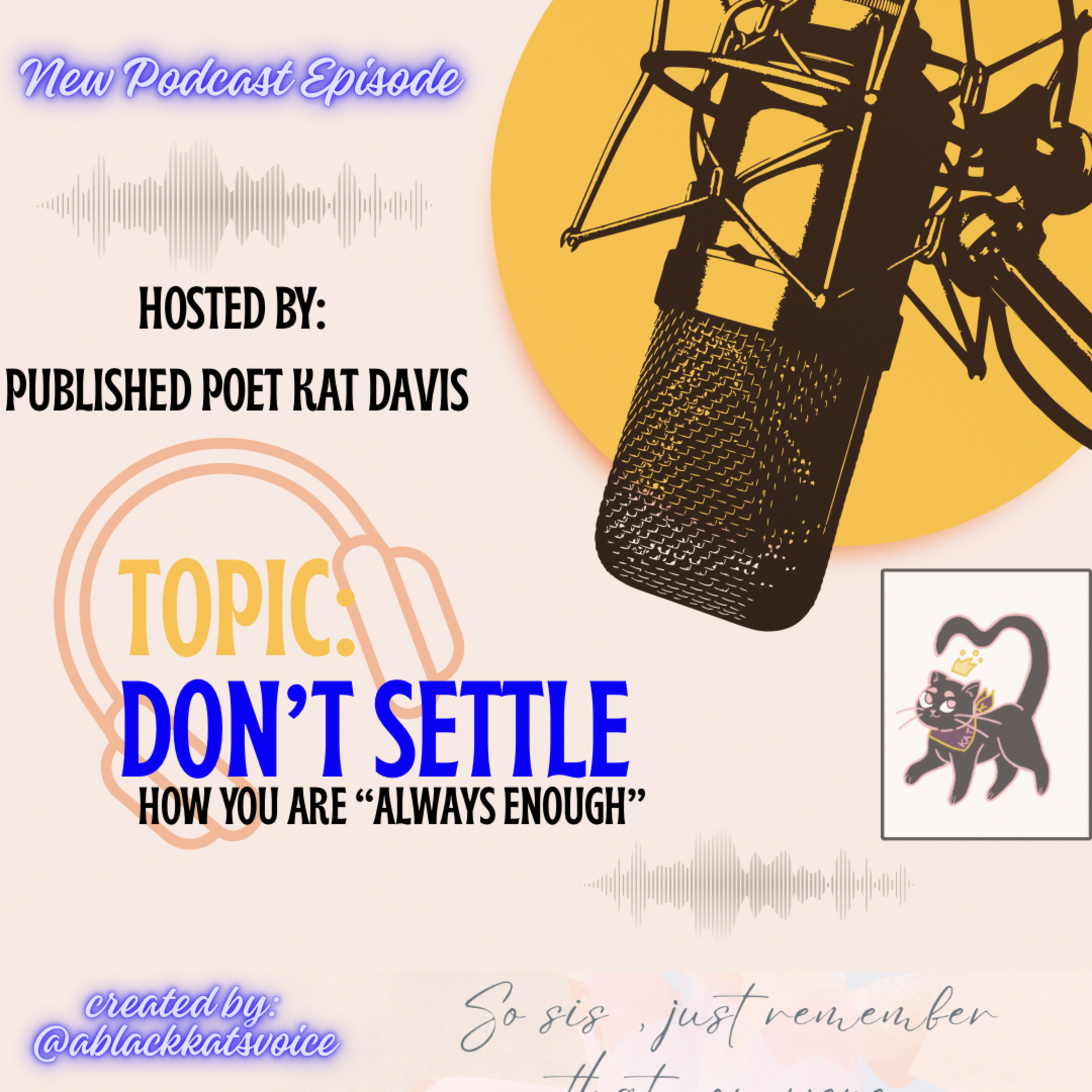 Don’t settle  episode artwork