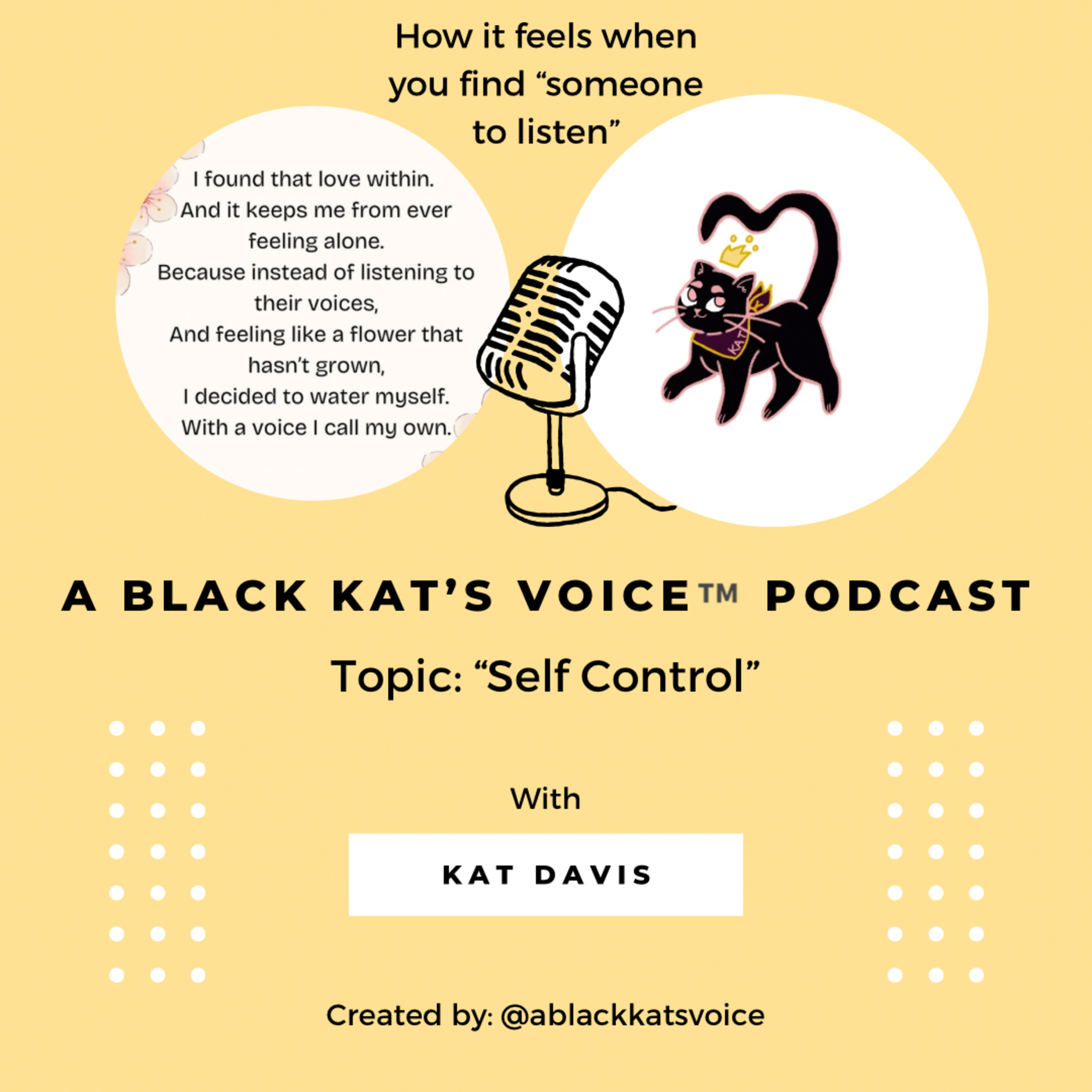 Self control🧘🏾‍♀️☯️ episode artwork