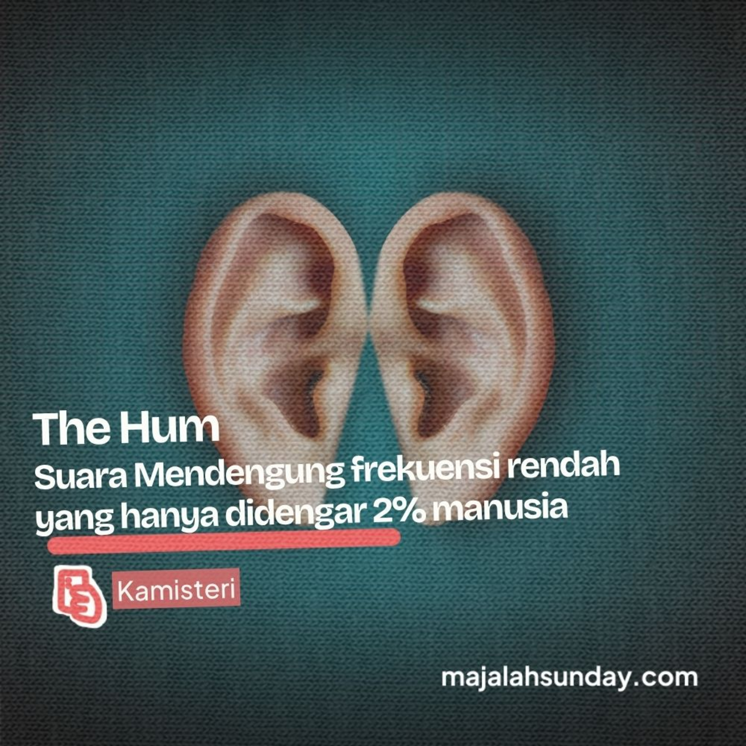 Kamisteri || The Hum, Suara Mendengung Frekuensi Rendah yang Hanya Didengar 2% Manusia episode artwork