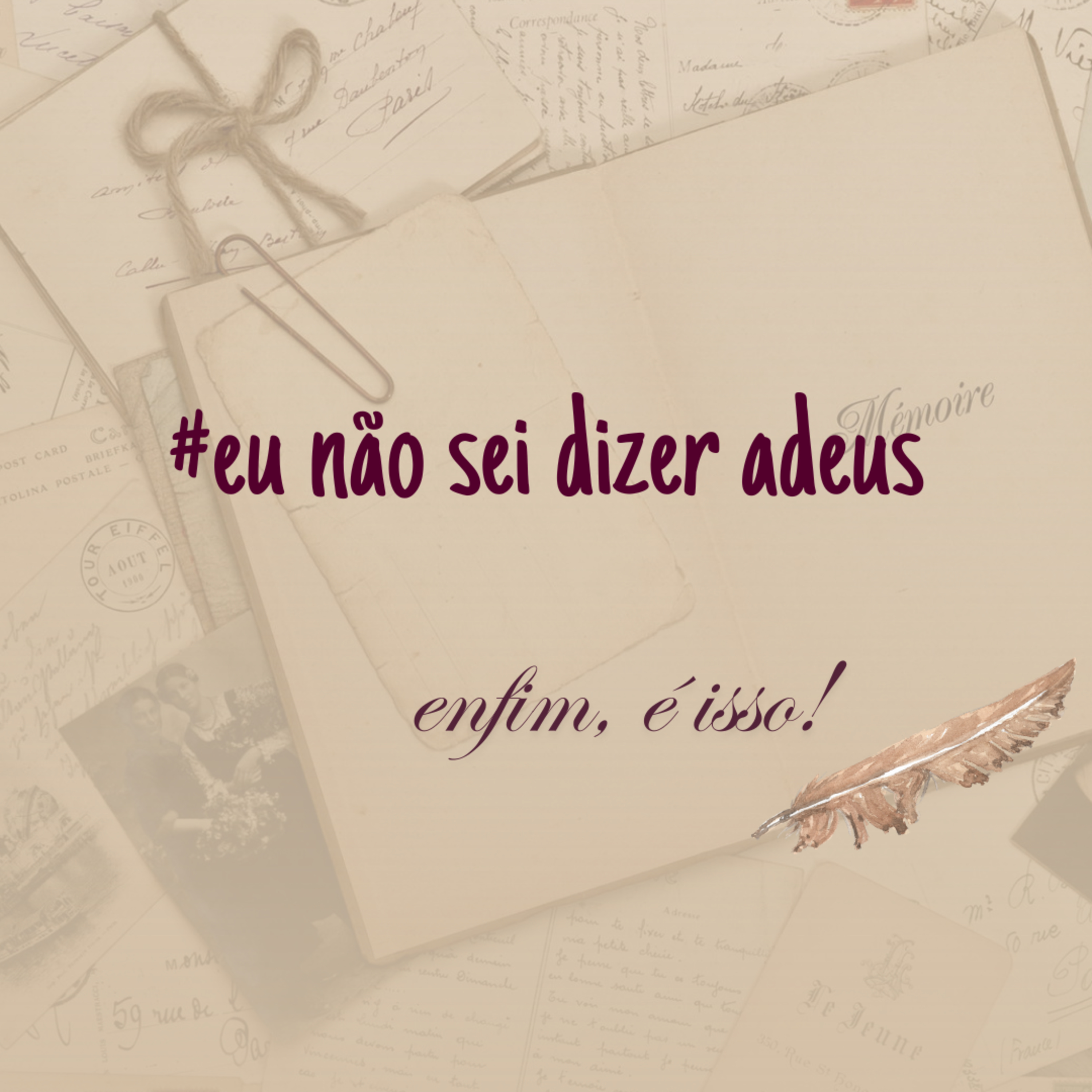 EU NÃO SEI DIZER ADEUS #13 episode artwork