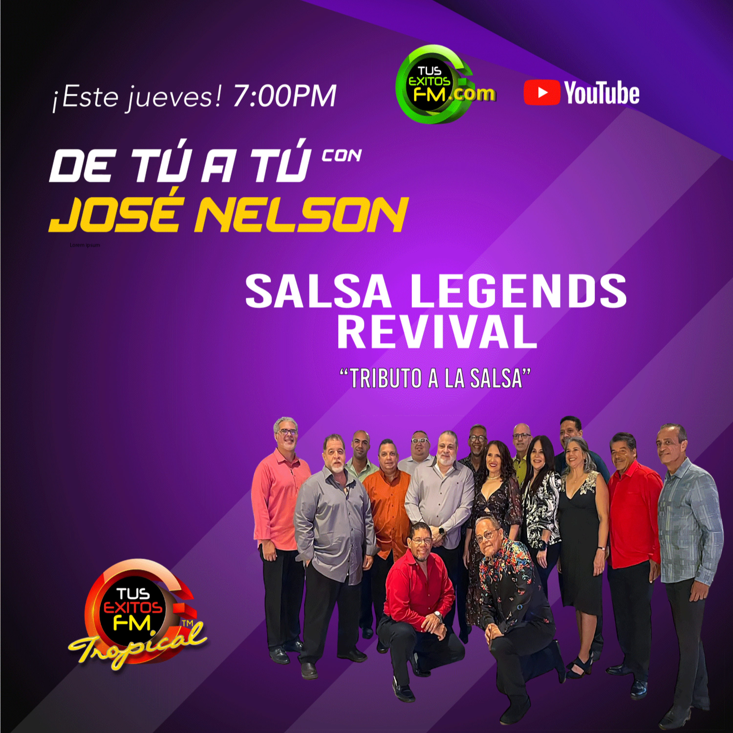 Salsa Legeds Revival busca revivir el sonido de los 70 en la Salsa episode artwork