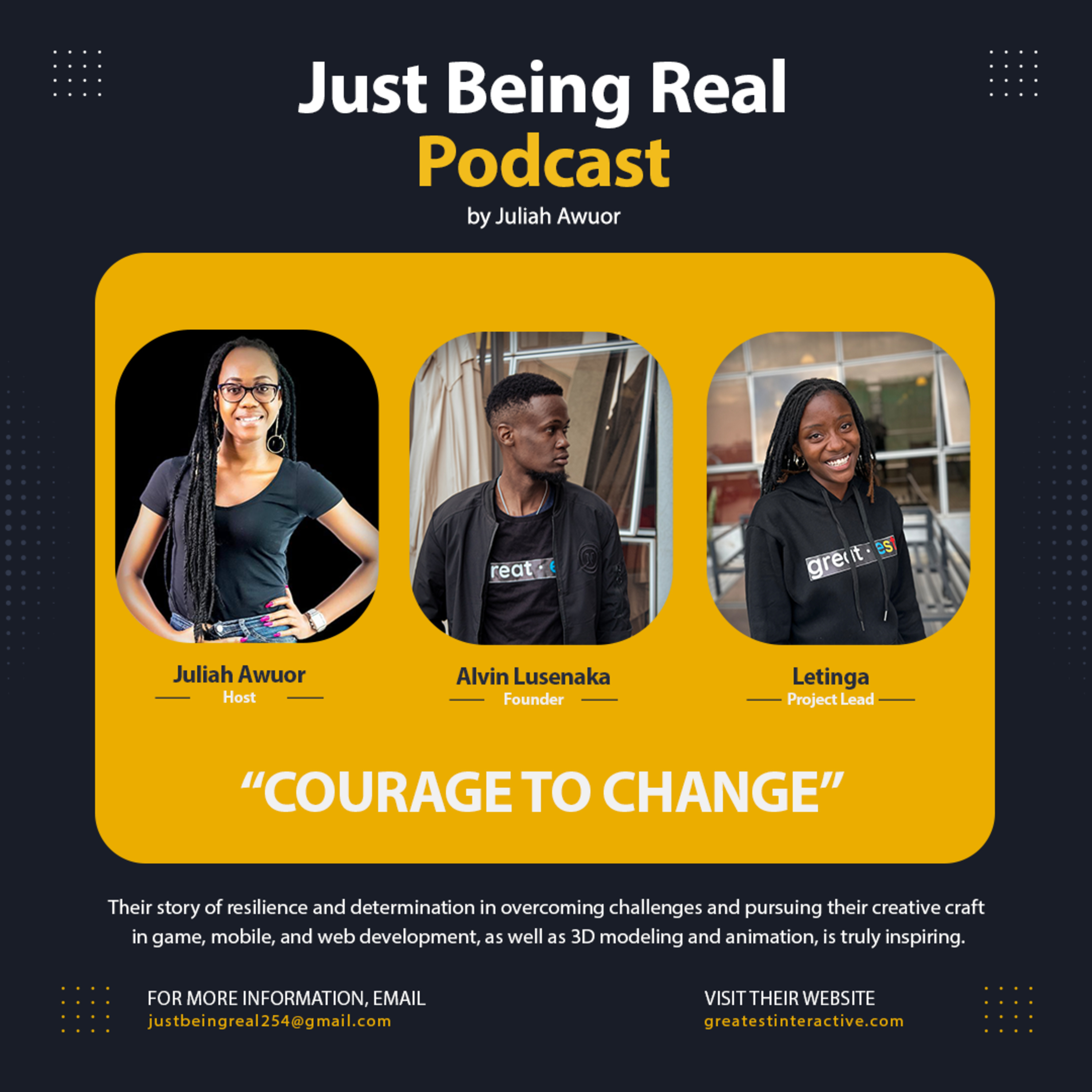 Just Being Real By Juliah Awuor