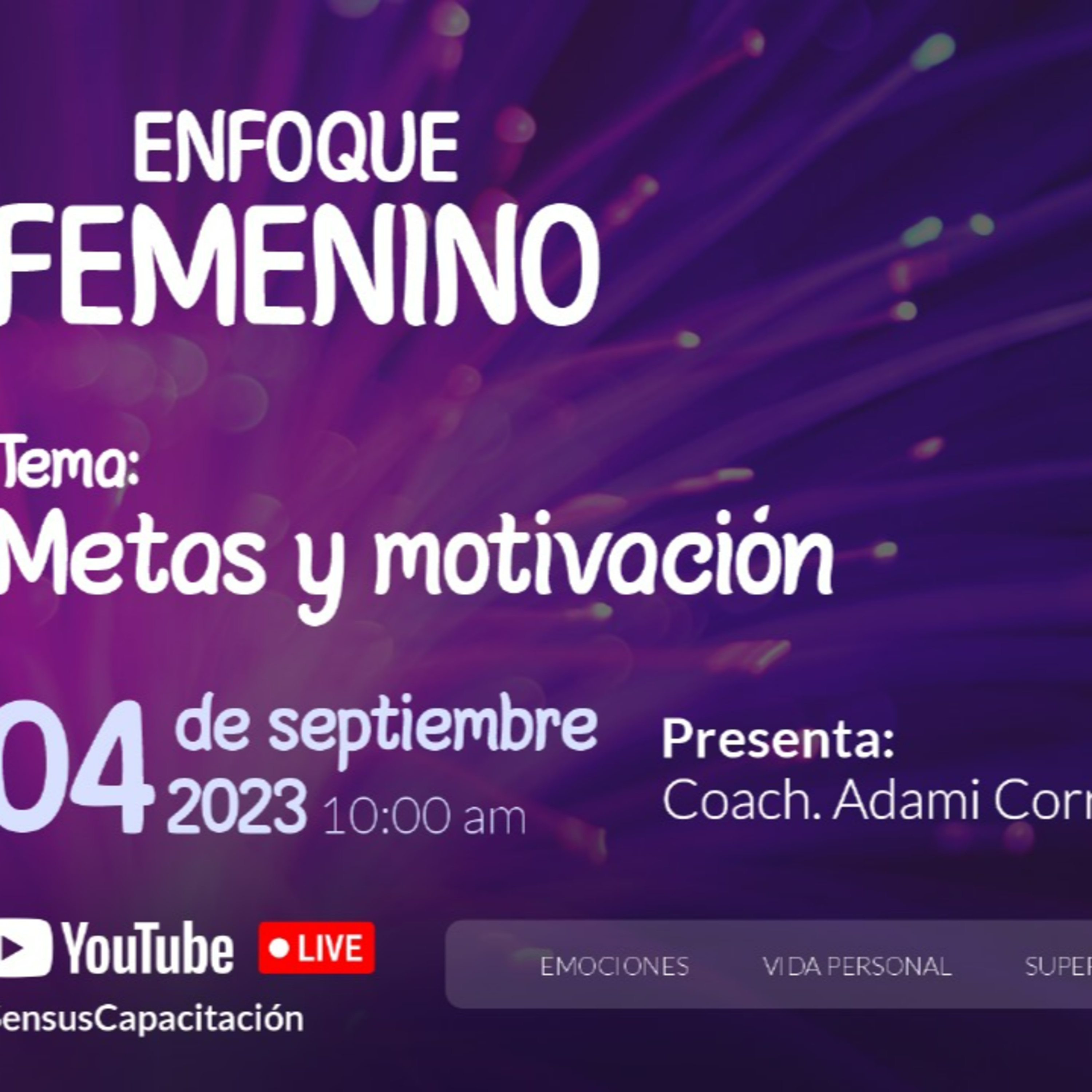 Transformando tu vida con Adami Corro