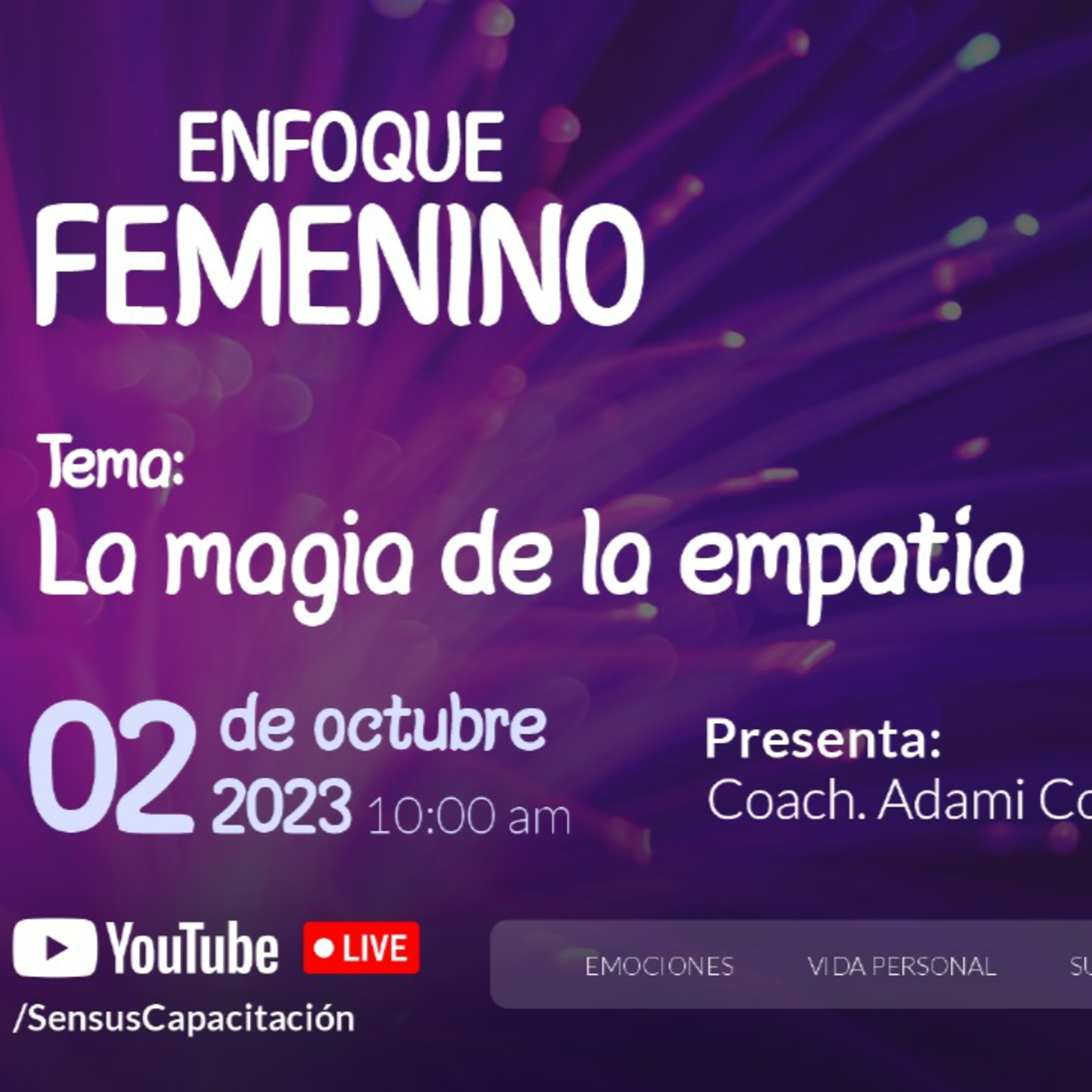 Transformando tu vida con Adami Corro