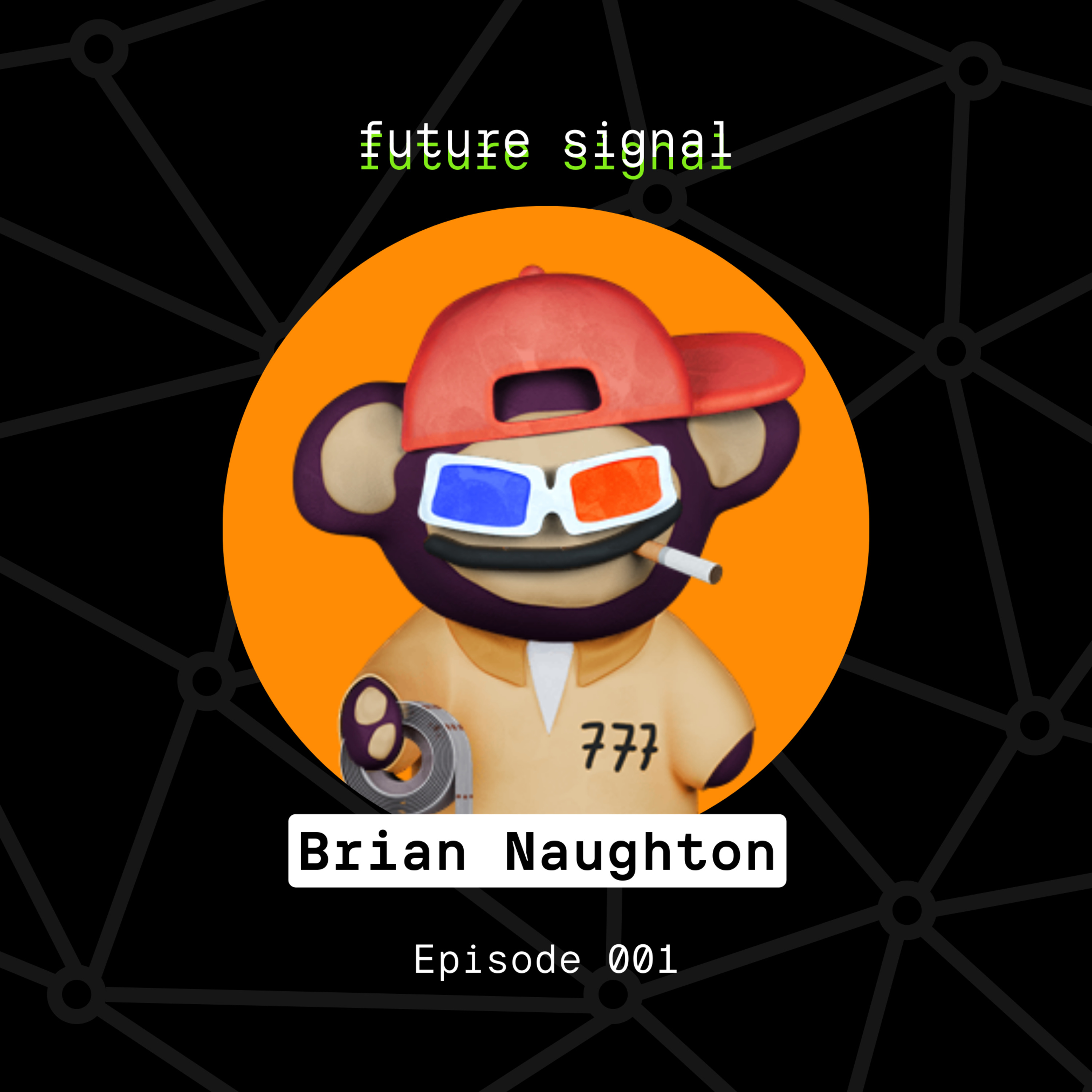E001 - Exploring The Limits of Creativity With AI Art Featuring Brian Naughton episode artwork