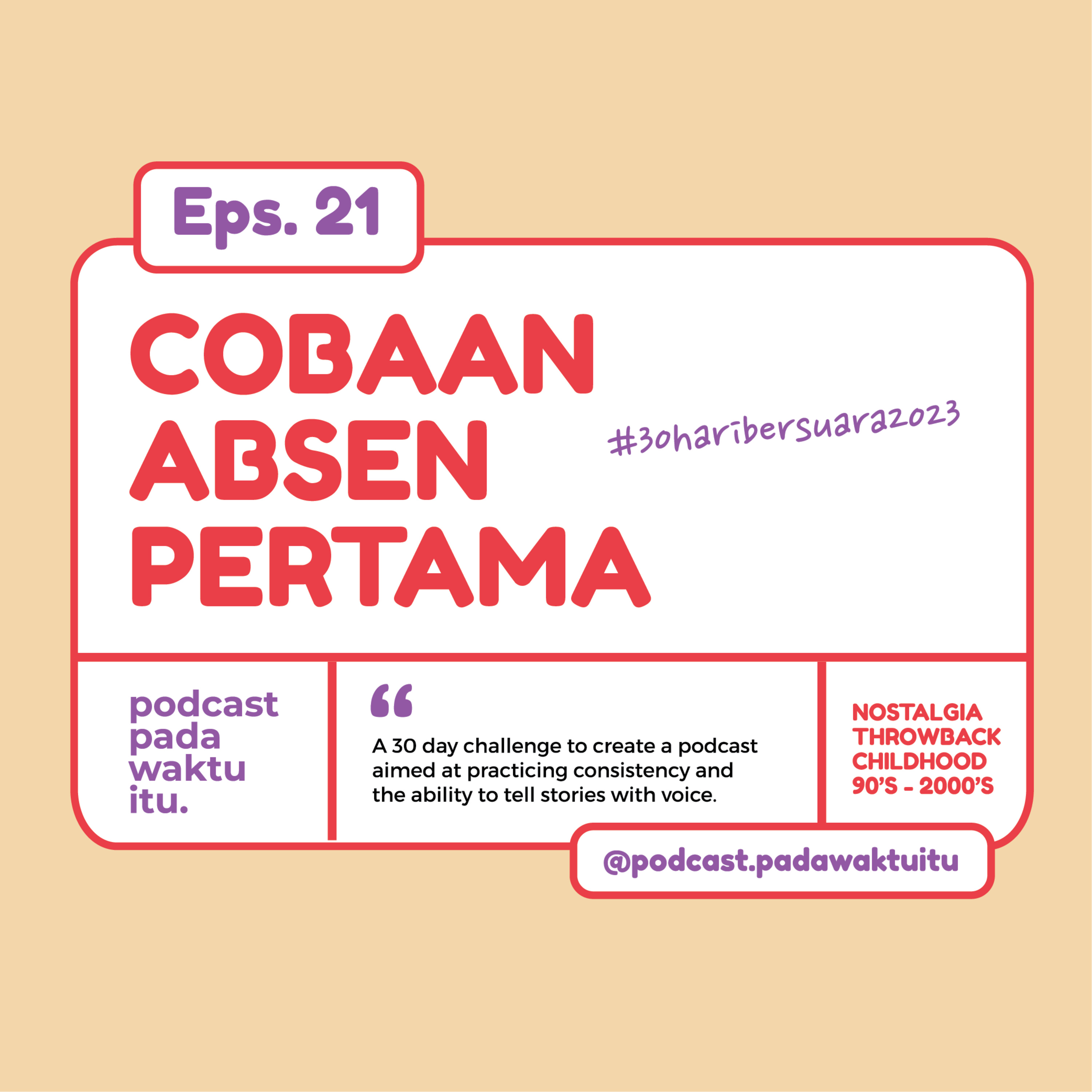 Podcast Pada Waktu Itu