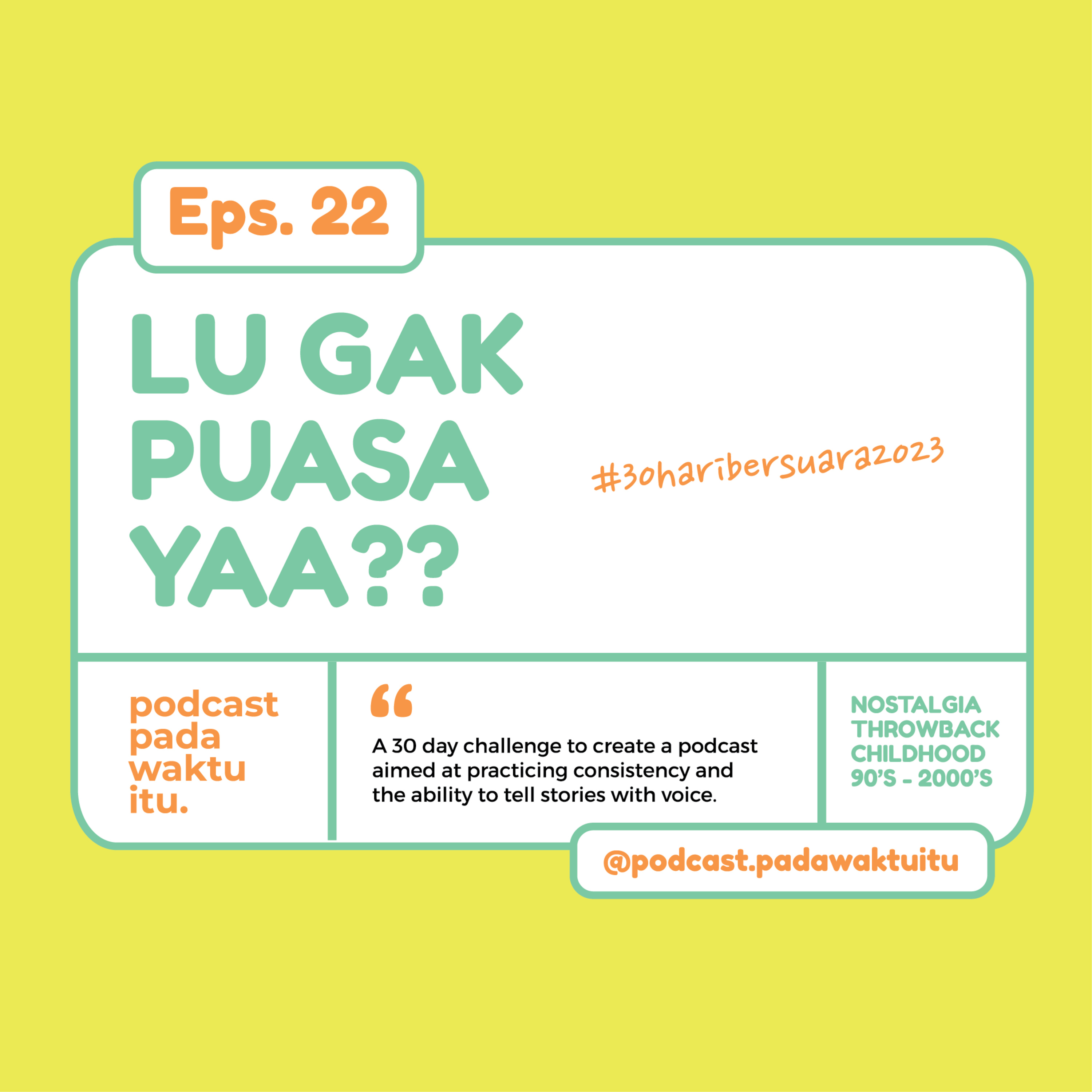 Podcast Pada Waktu Itu