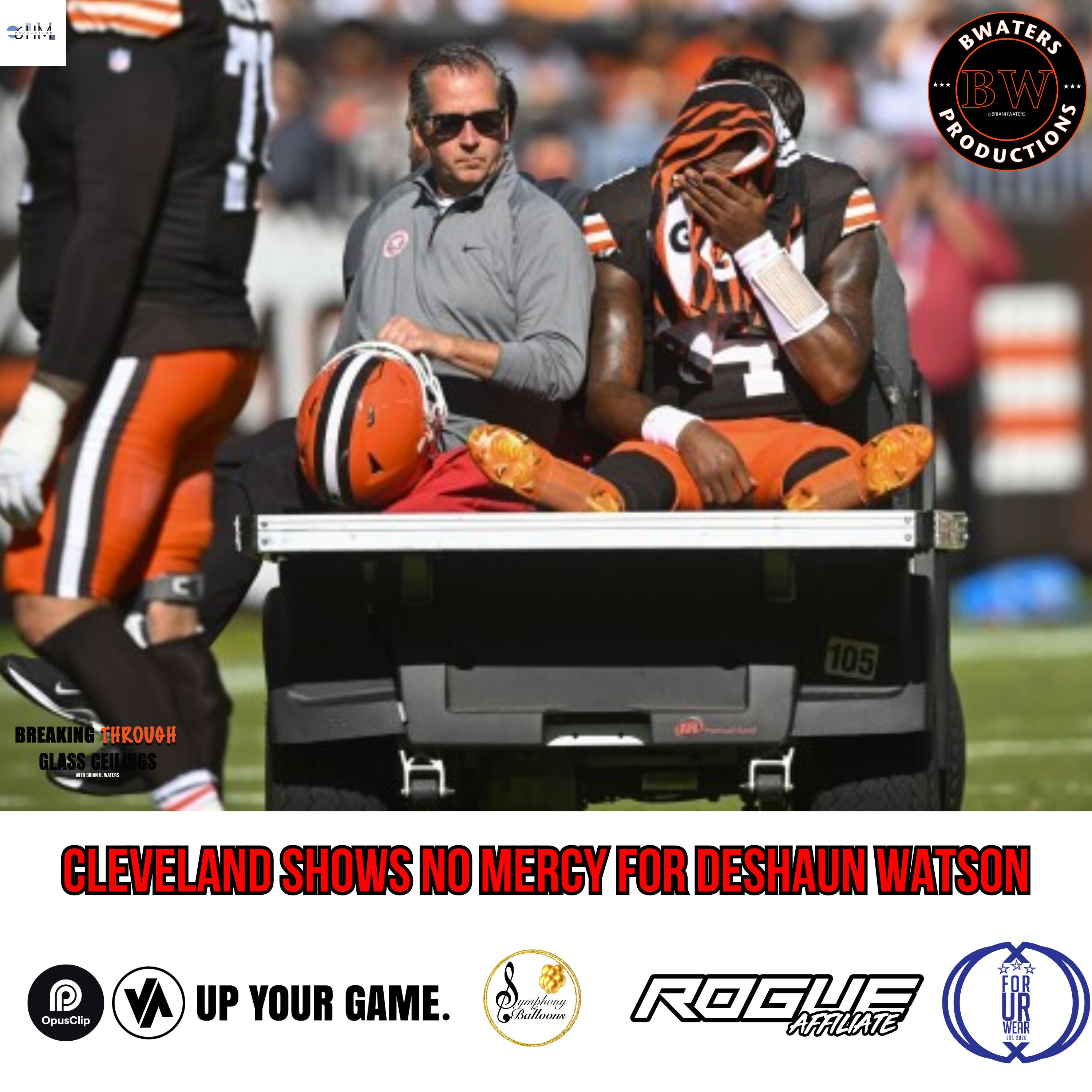 CLEVELAND FANS CHEER DESHAUN WATSON'S INJURY?!, STEELERS ALUMNI BACK TRUMP
