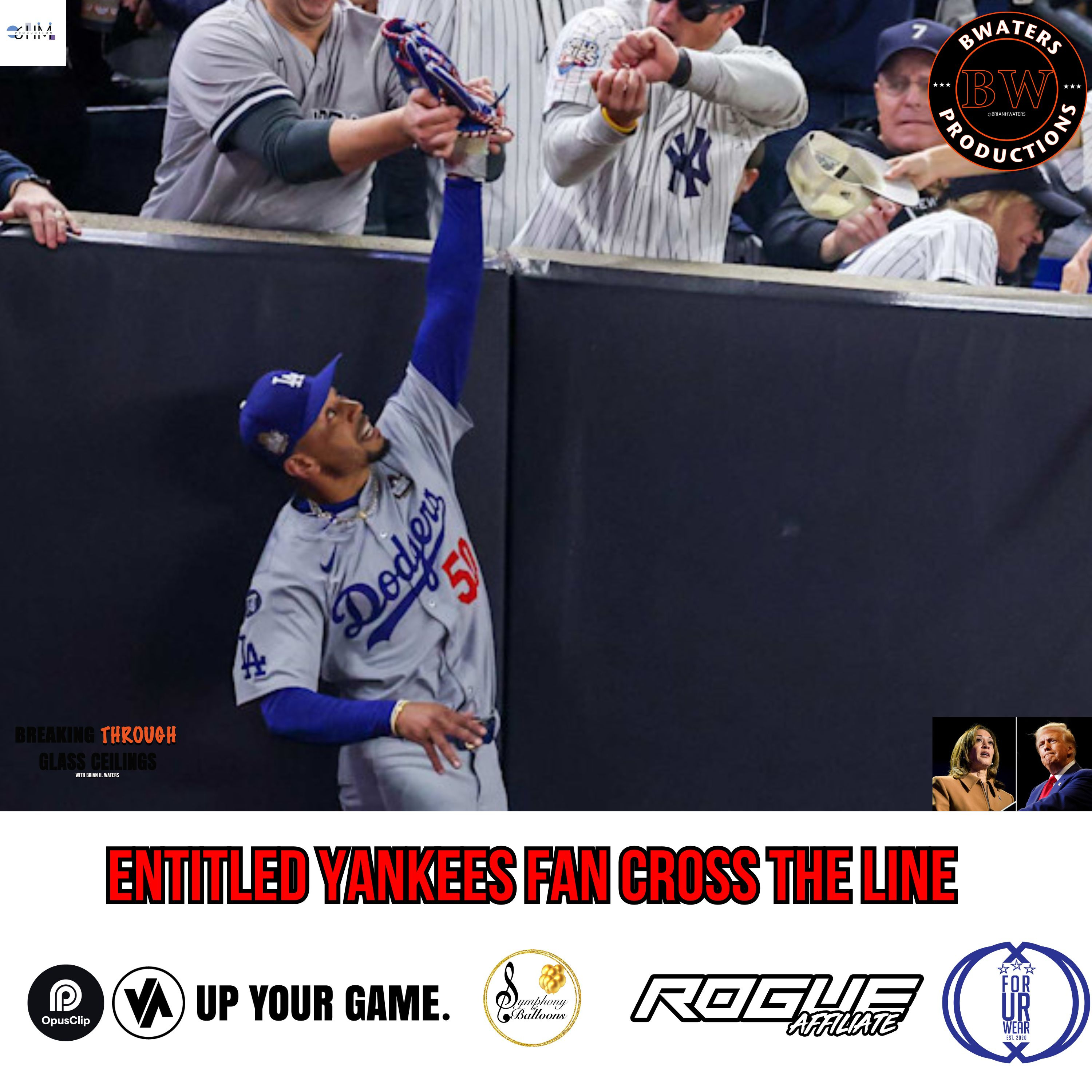 YANKEES FAN TRIES TO STEAL WORLD SERIES BALL, COUNTRY MORE DIVIDED THAN EVER! 