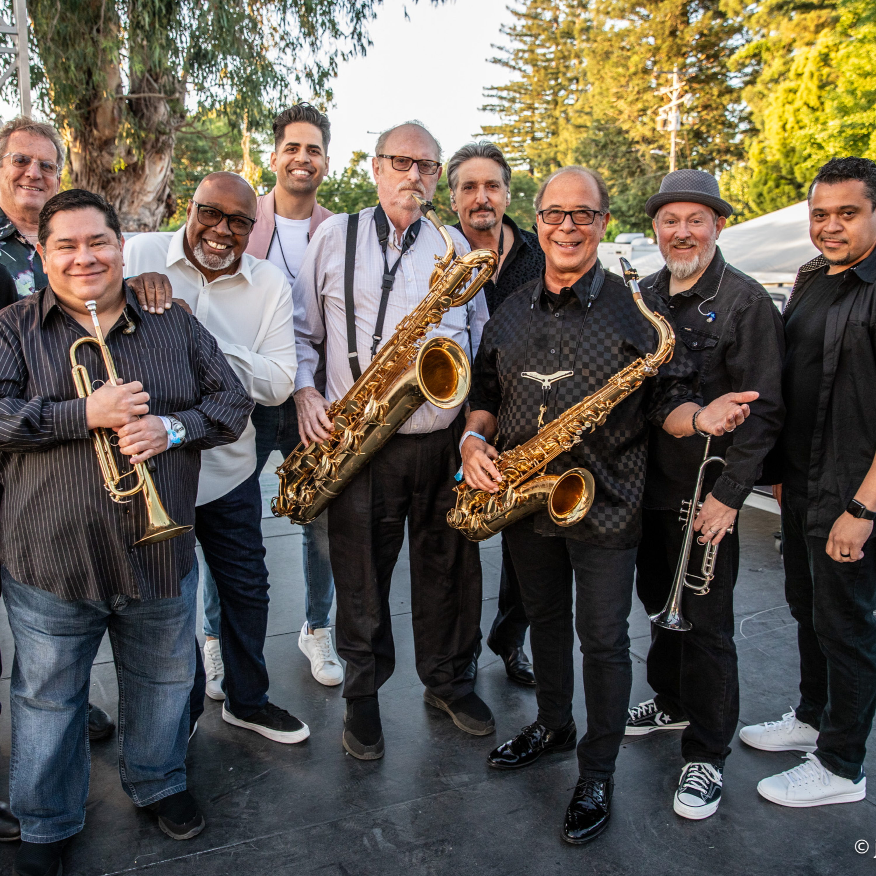 Emilio Castillo on Tower of Power’s Timeless Christmas Groove episode artwork