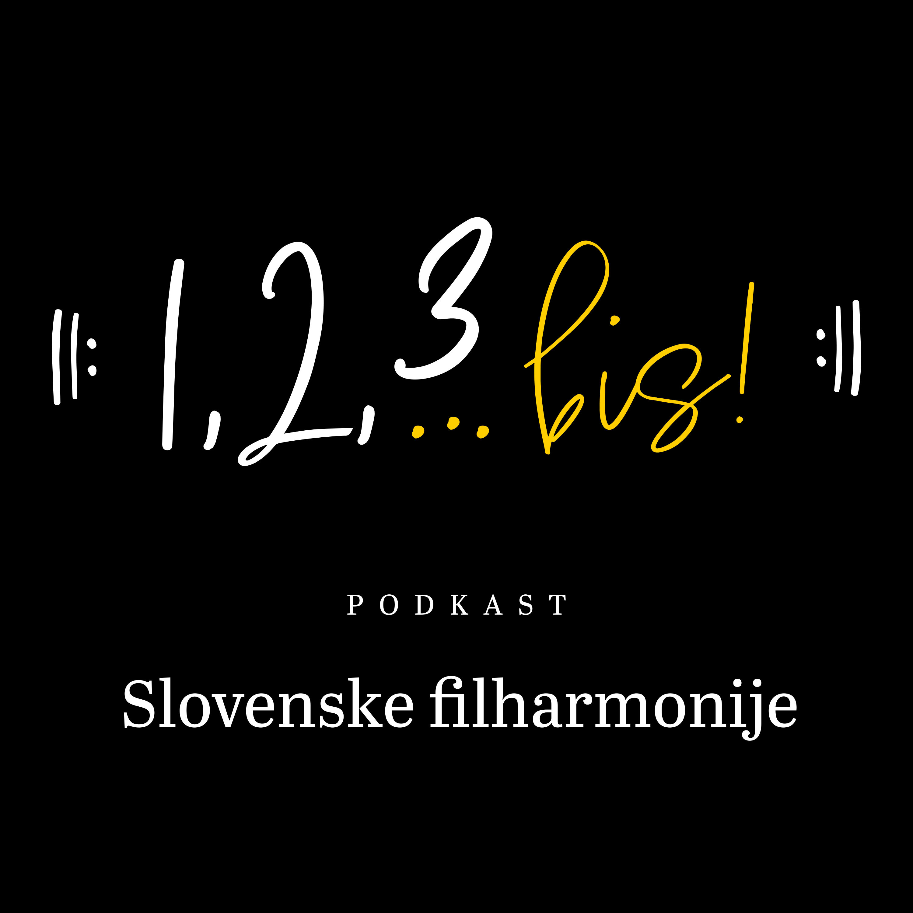 07 - 1, 2, 3 ... bis! podkast Slovenske filharmonije: Bine Volčič in Žiga Faganel episode artwork