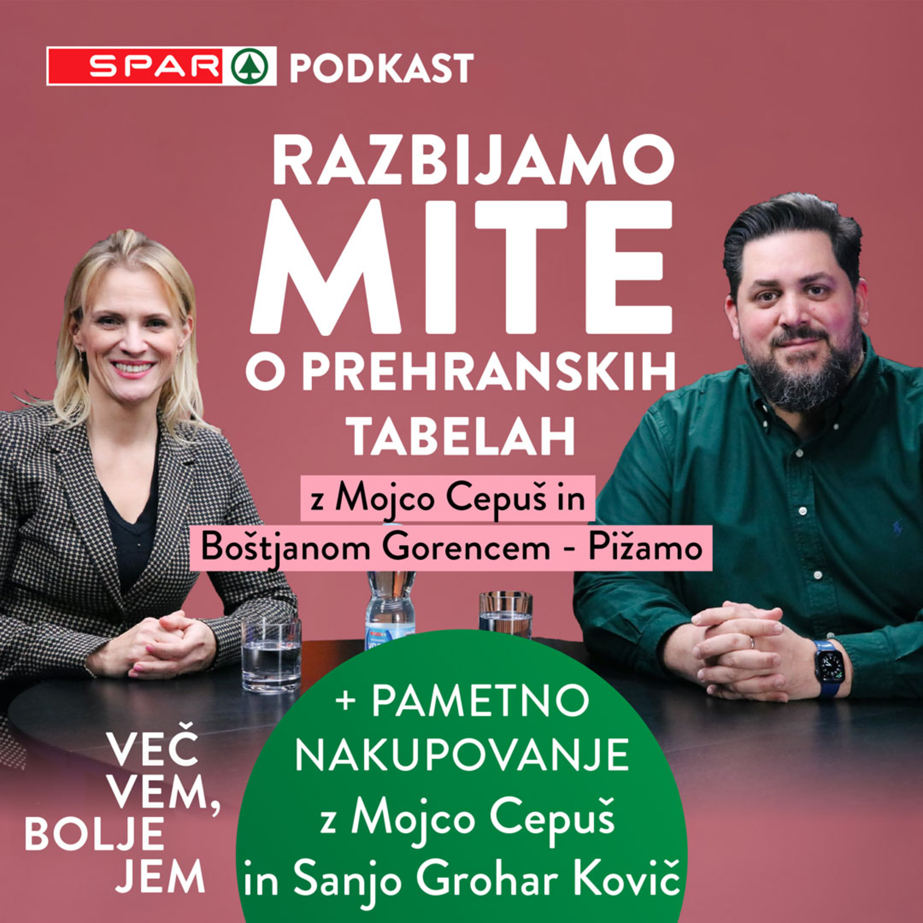 2 - Pižama in certificirana nutricionistka Mojca Cepuš nas naučita brati deklaracije na prehranskih izdelkih | Več vem, bolje jem episode artwork