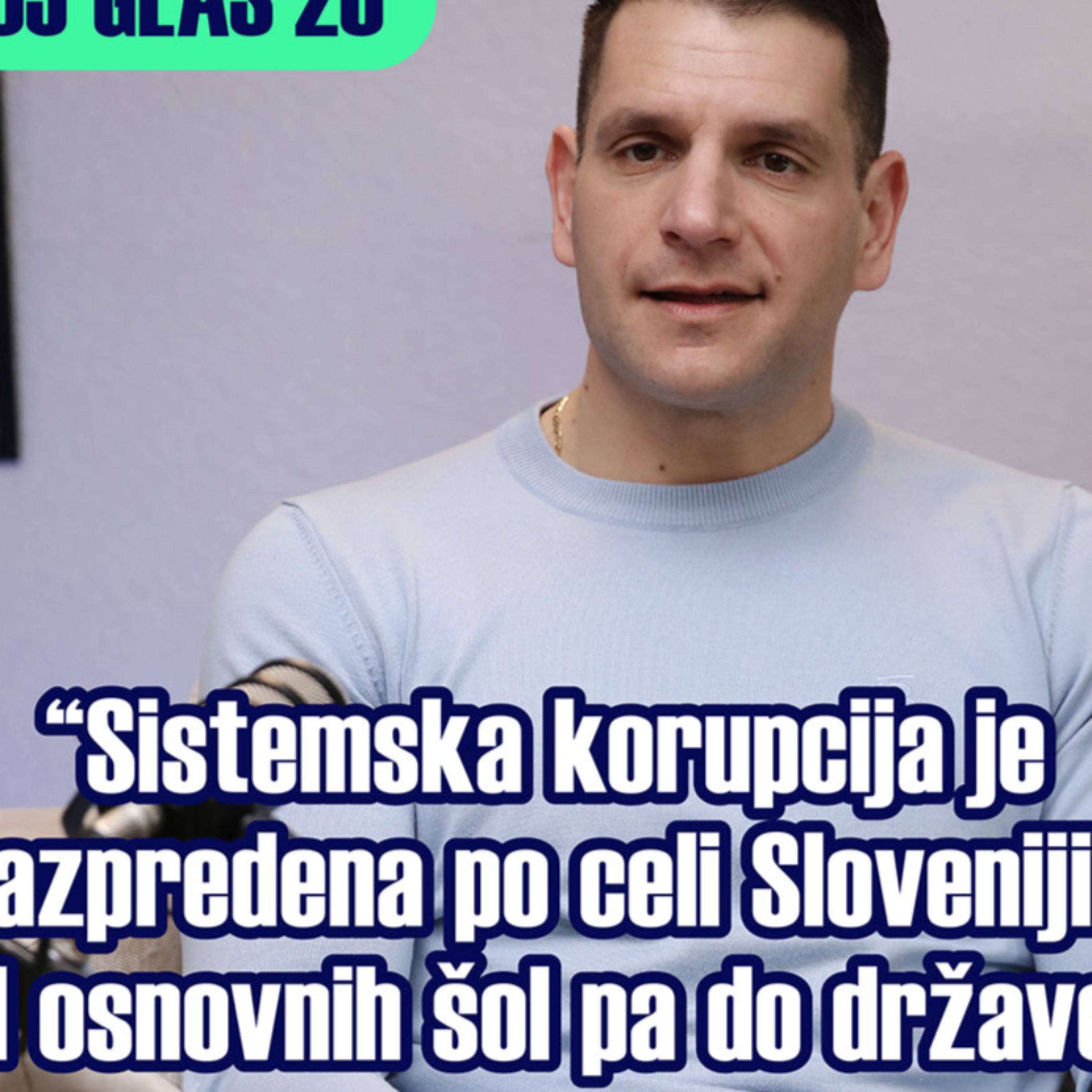 7 - Med družino, športom in političnimi igrami: Zoran Stevanović v podkastu Tvoj glas 26 o politiki, ki išče resnico