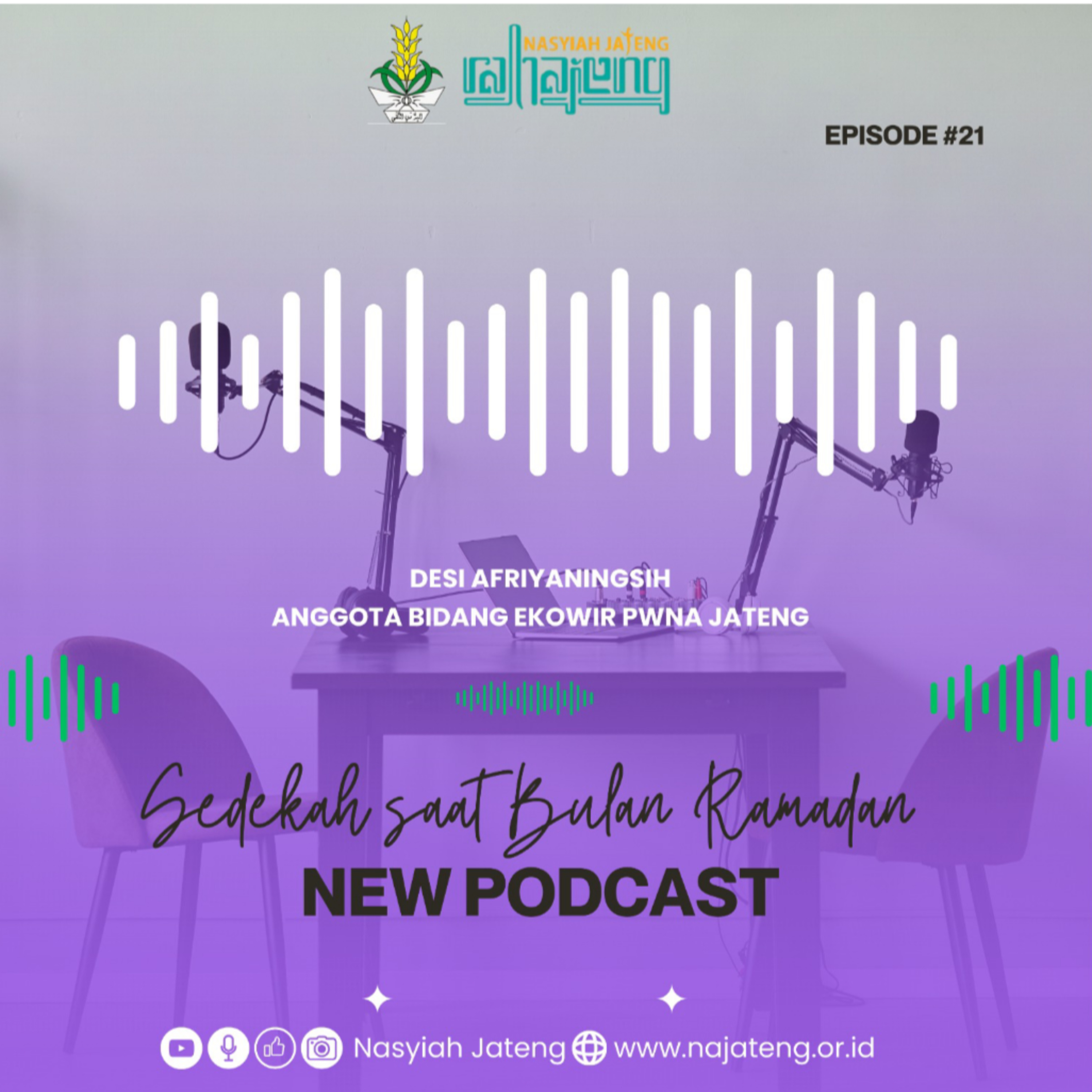 Pod 21: NAbuburit Time. Sedekah saat Bulan Ramadan episode artwork