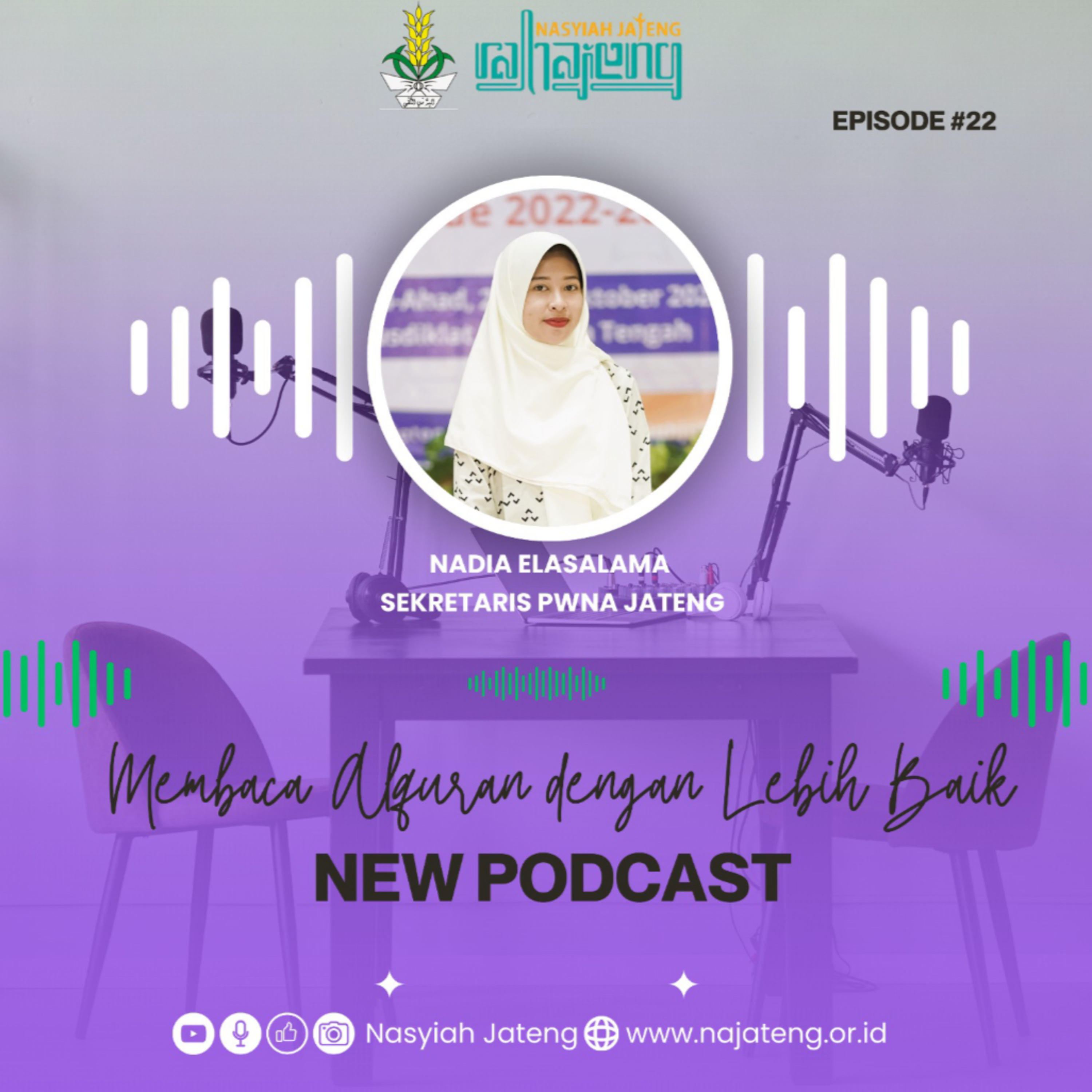 Pod. 22: NAbuburit Time: Membaca Al-Qur'an lebih baik episode artwork