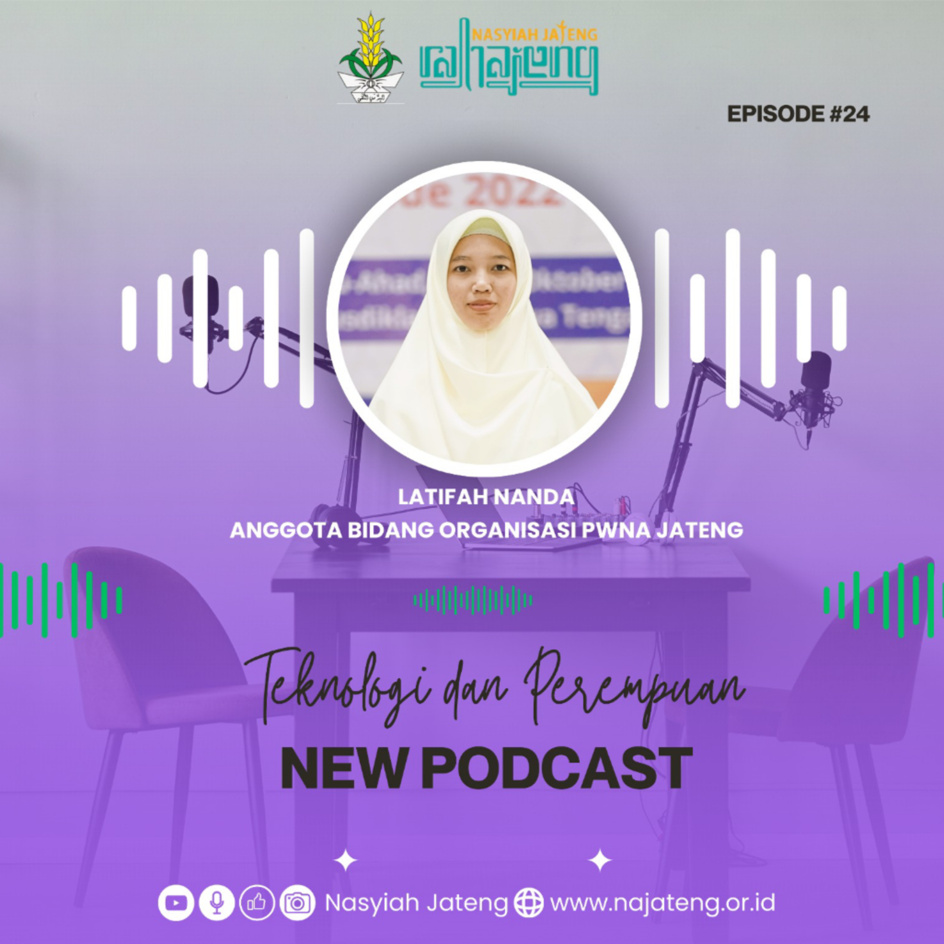 Pod.24 NAbuburit Time: Teknologi dan Perempuan episode artwork