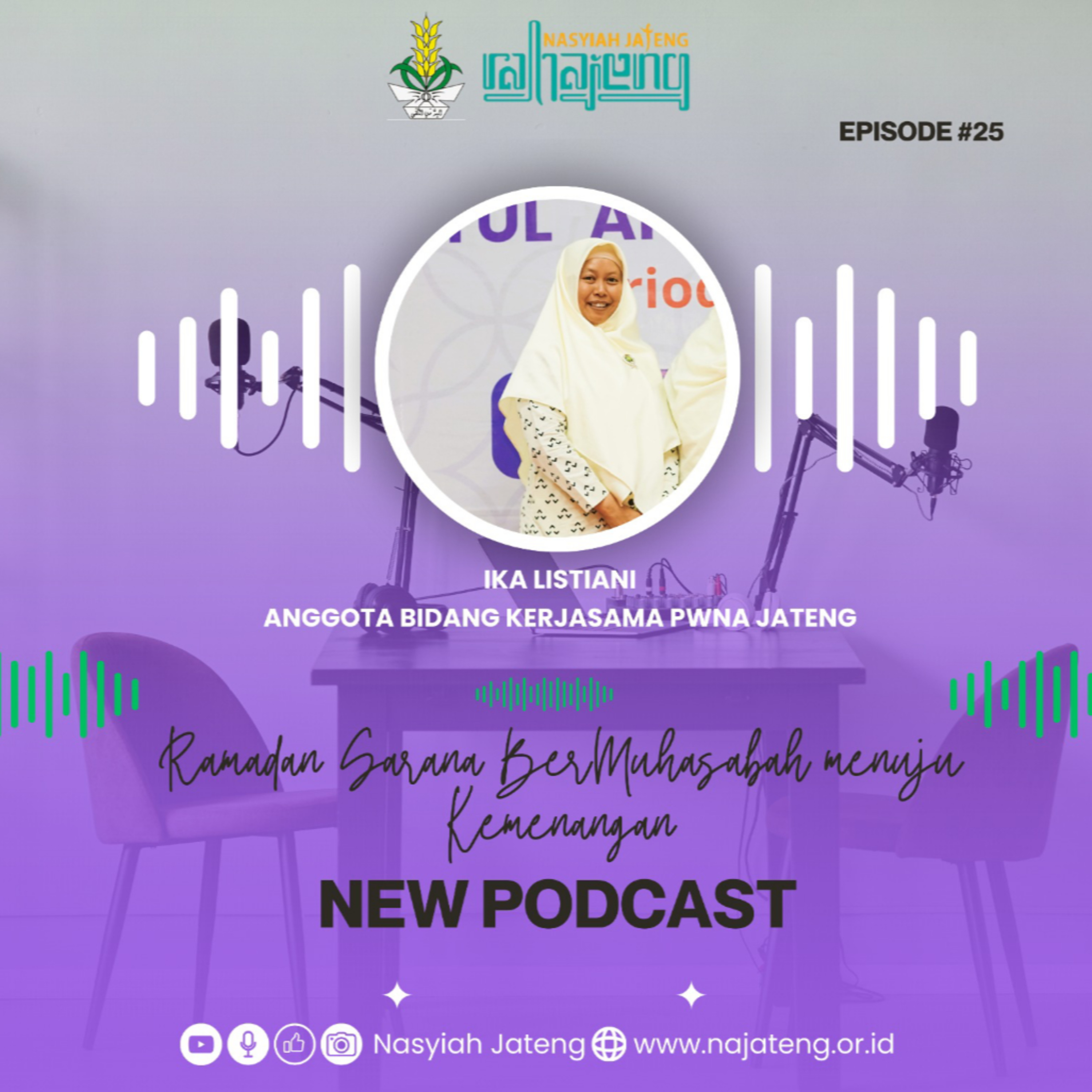 Pod. 25 NAbuburit Time. Ramadan sarana Bermuhasabah menuju Kemenangan episode artwork