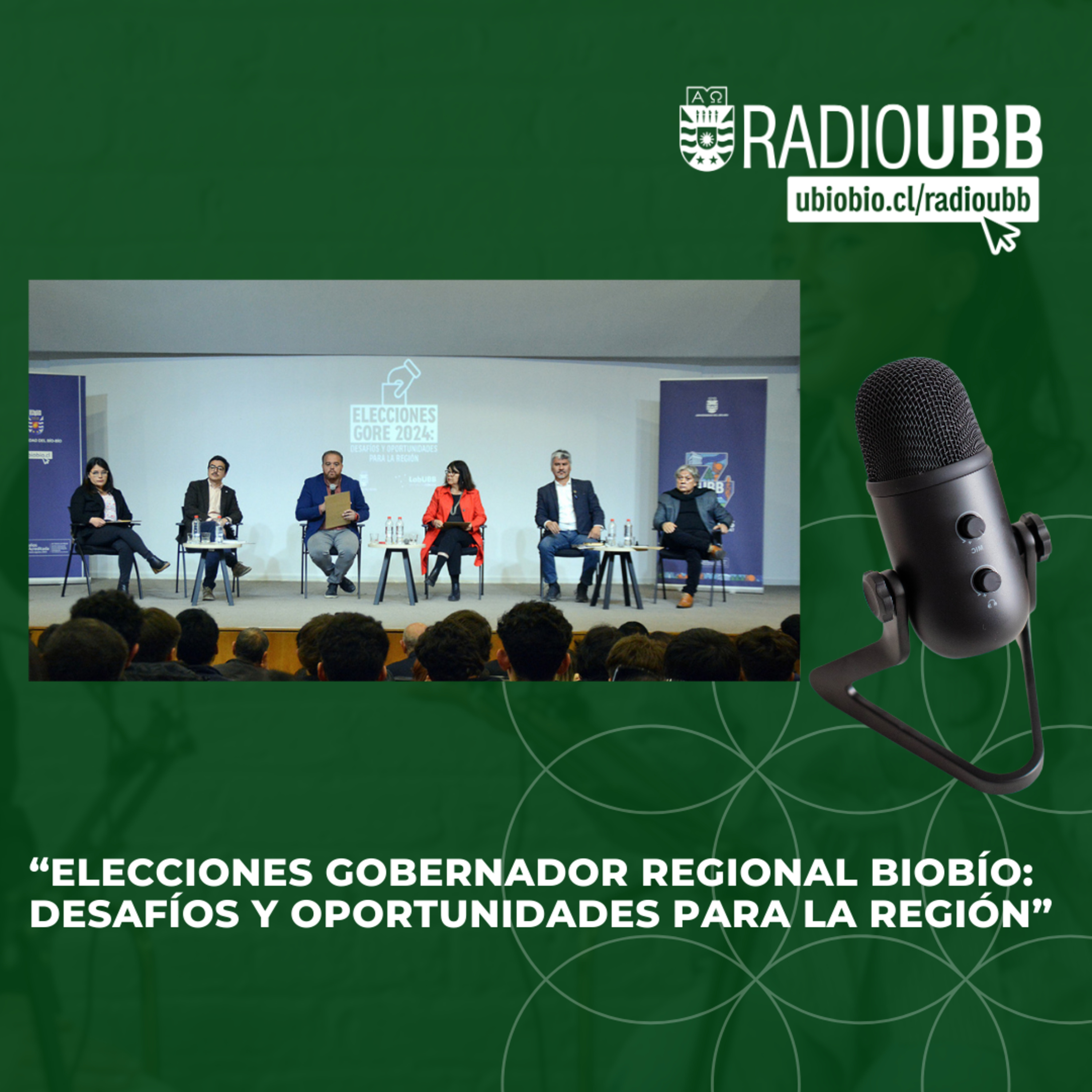 Debate Candidatos a Gobernador Regional del Bío-Bío⁠: "Desafíos y oportunidades para la región” episode artwork