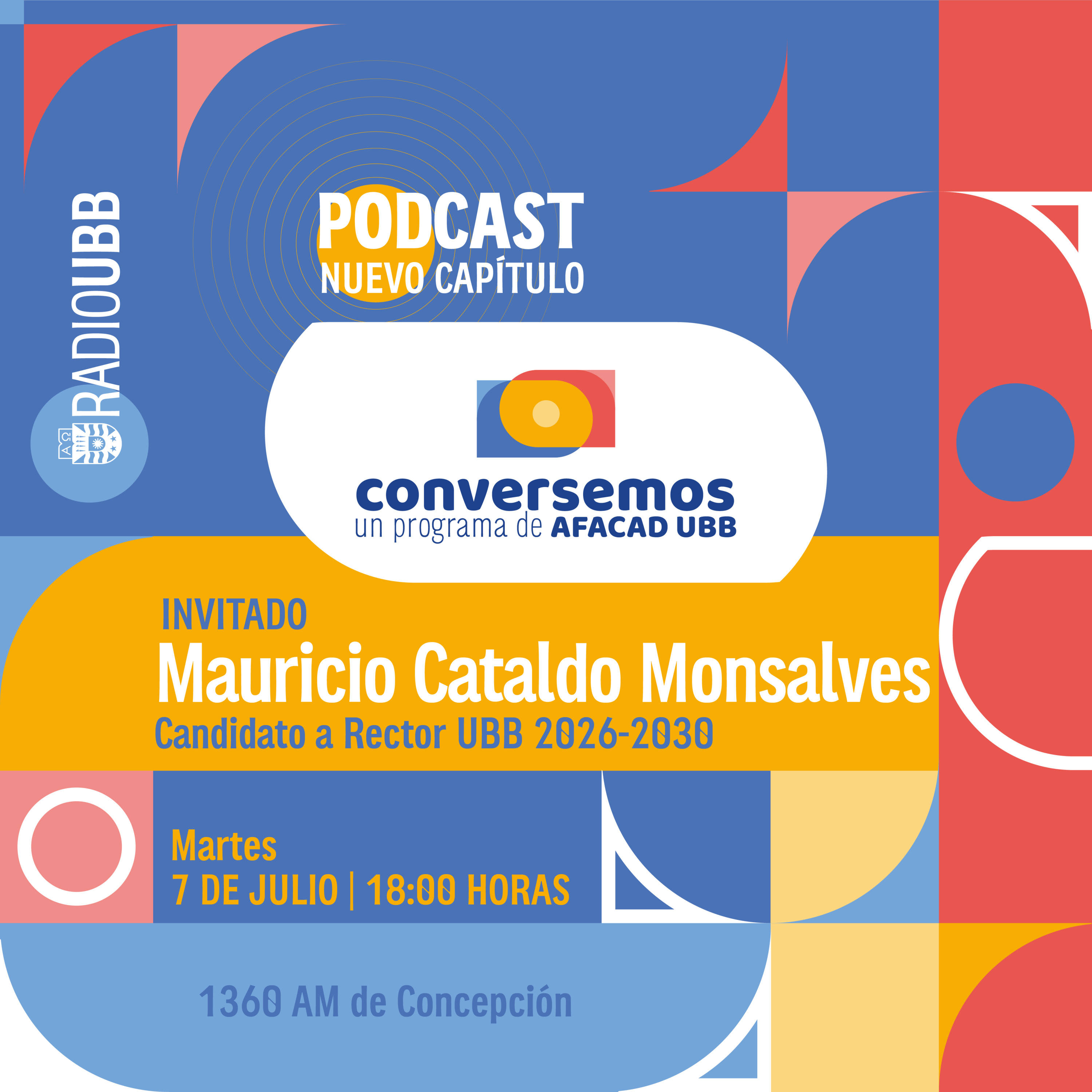 Programa Conversemos: Hoy invitado Mauricio Cataldo Monsalves episode artwork