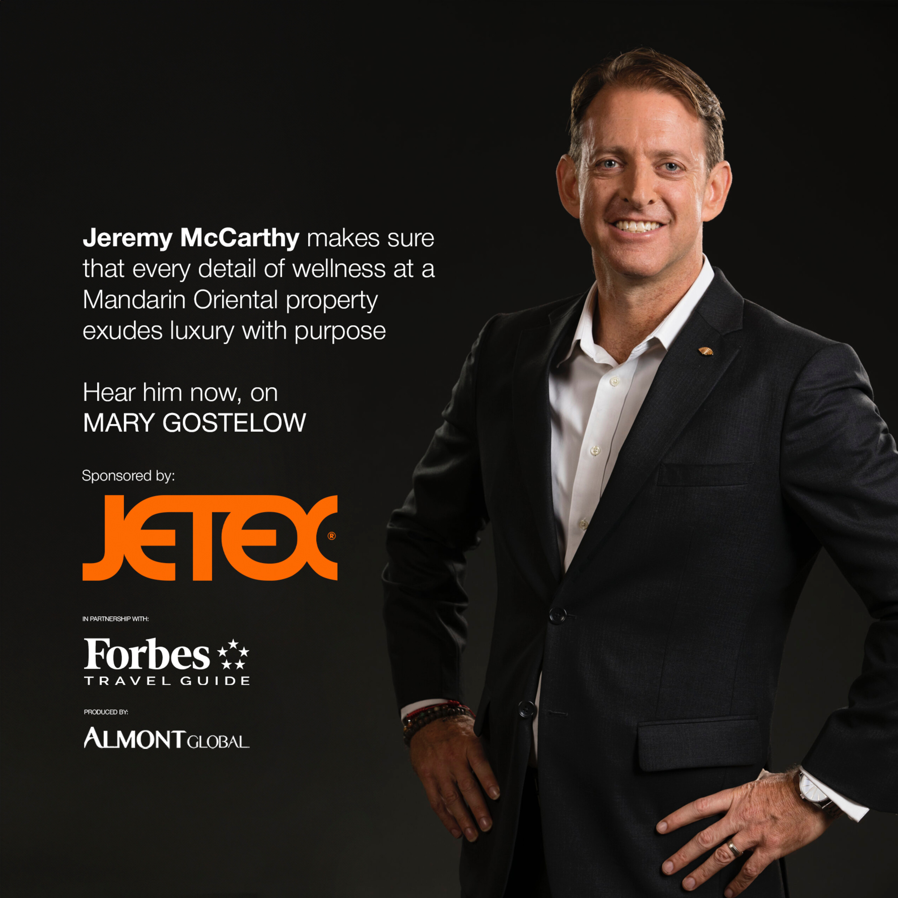 Jeremy McCarthy - Group Director of Leisure, Spa & Wellness at Mandarin Oriental Hotel Group episode artwork