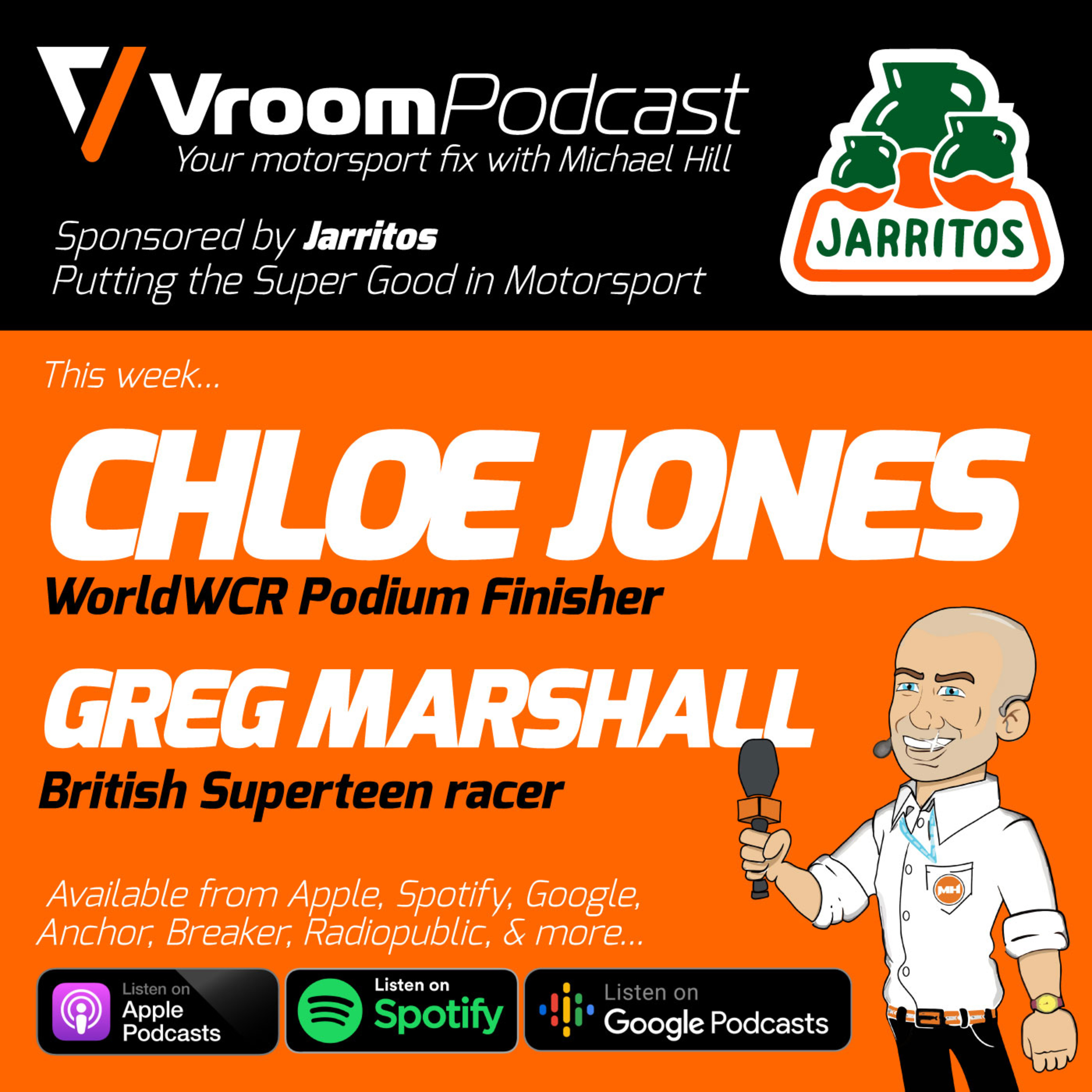 Vroom - Your Motorsport Fix 4 Episode 70 – Chloe Jones &Amp; Greg Marshall