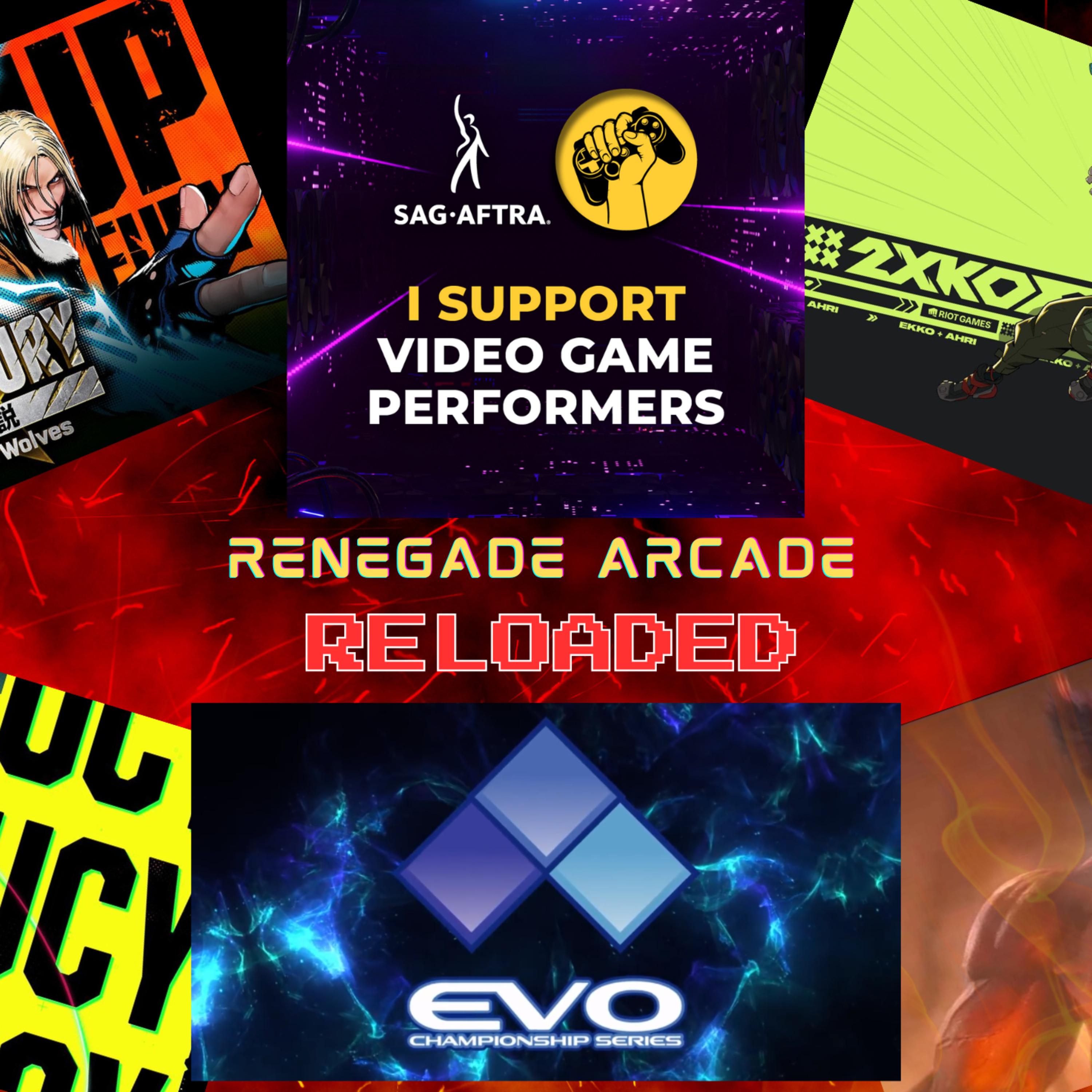 Live Service Gaming, SAG-AFTRA Strike News, & an EVO 2024 Recap! - Renegade Arcade Reloaded #3 episode artwork