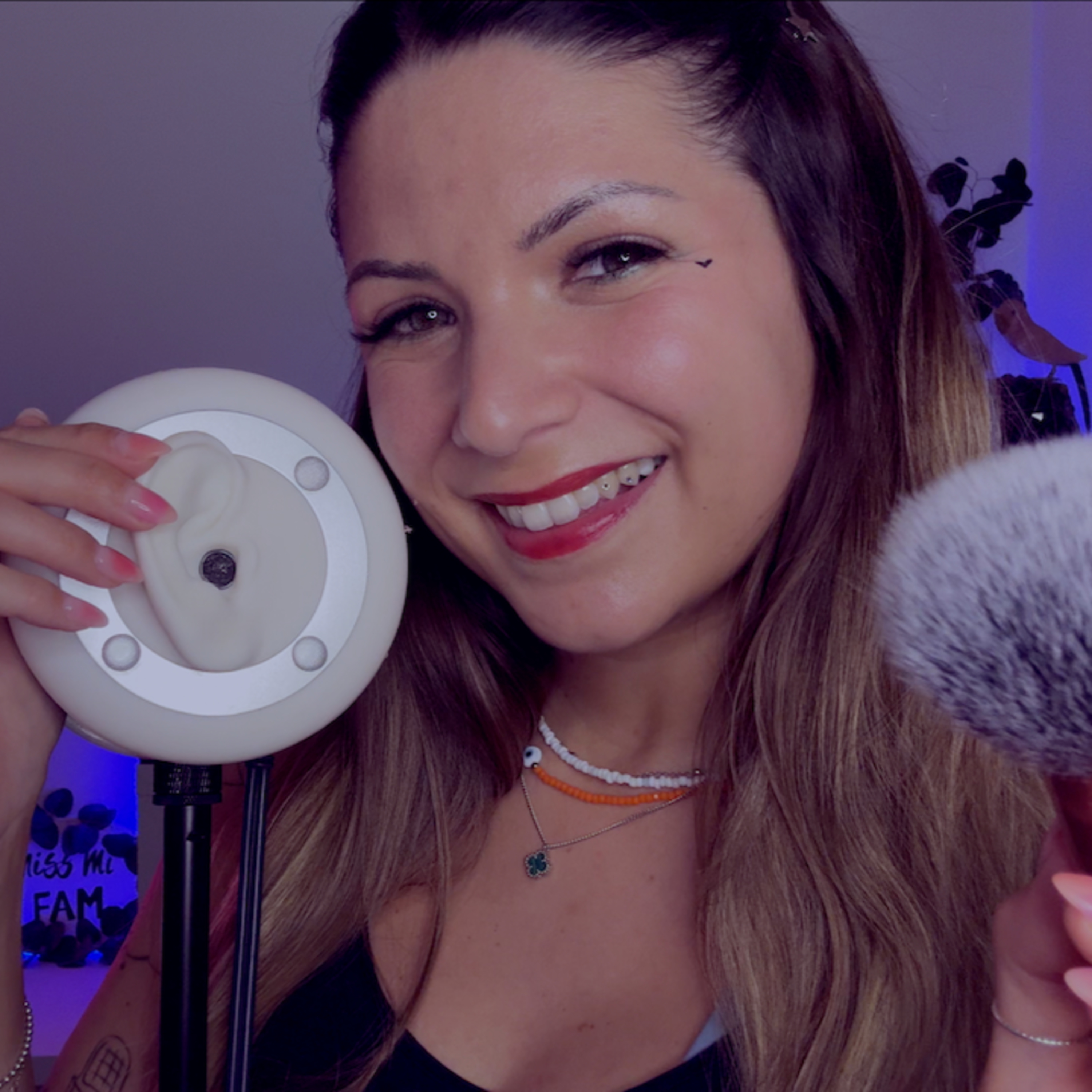 ASMR Mouth Sounds mit Inaudible Whispers für Tiefen Schlaf - 3Dio episode artwork