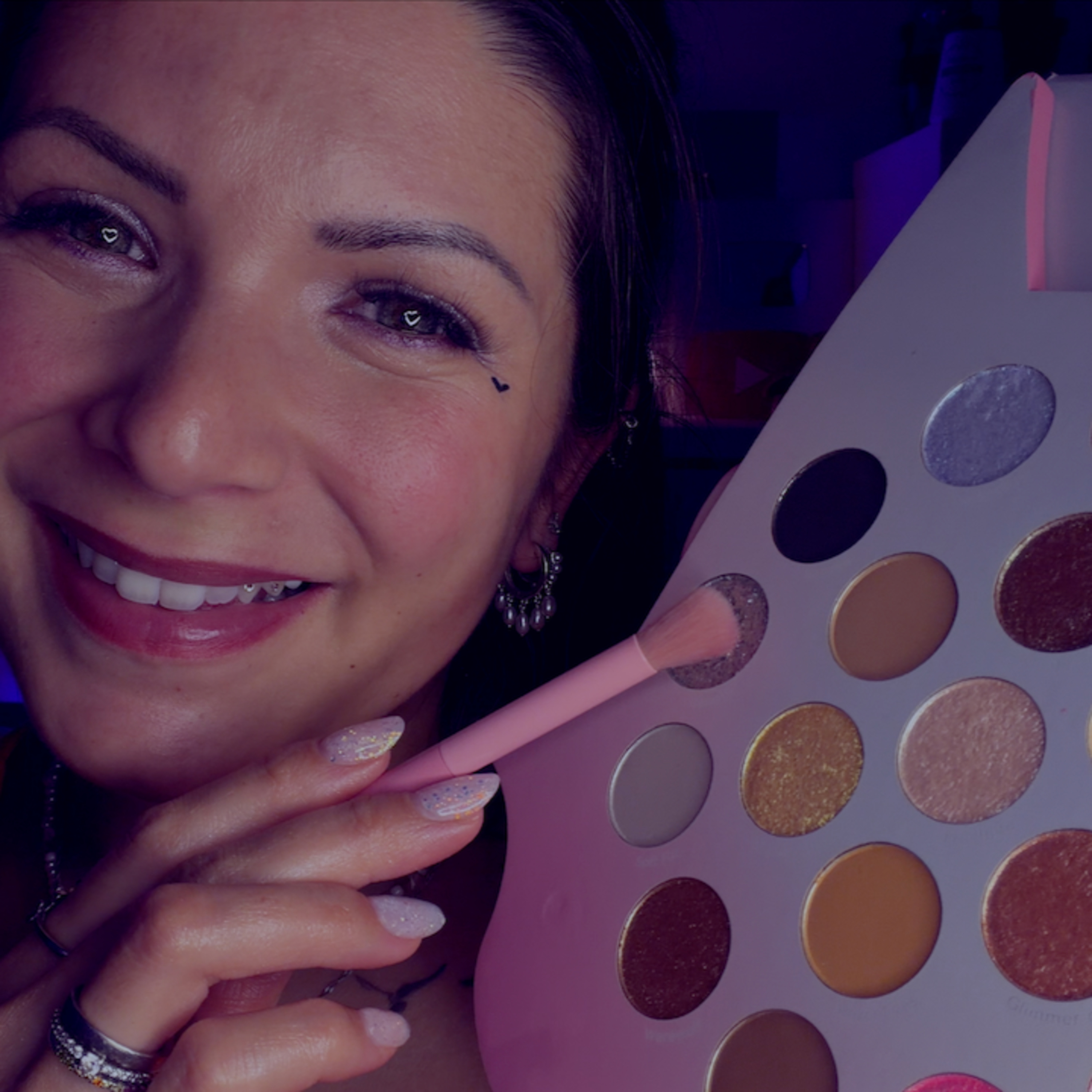 ASMR MAKEUP - ich schminke dir einen NEUJAHRS-LOOK