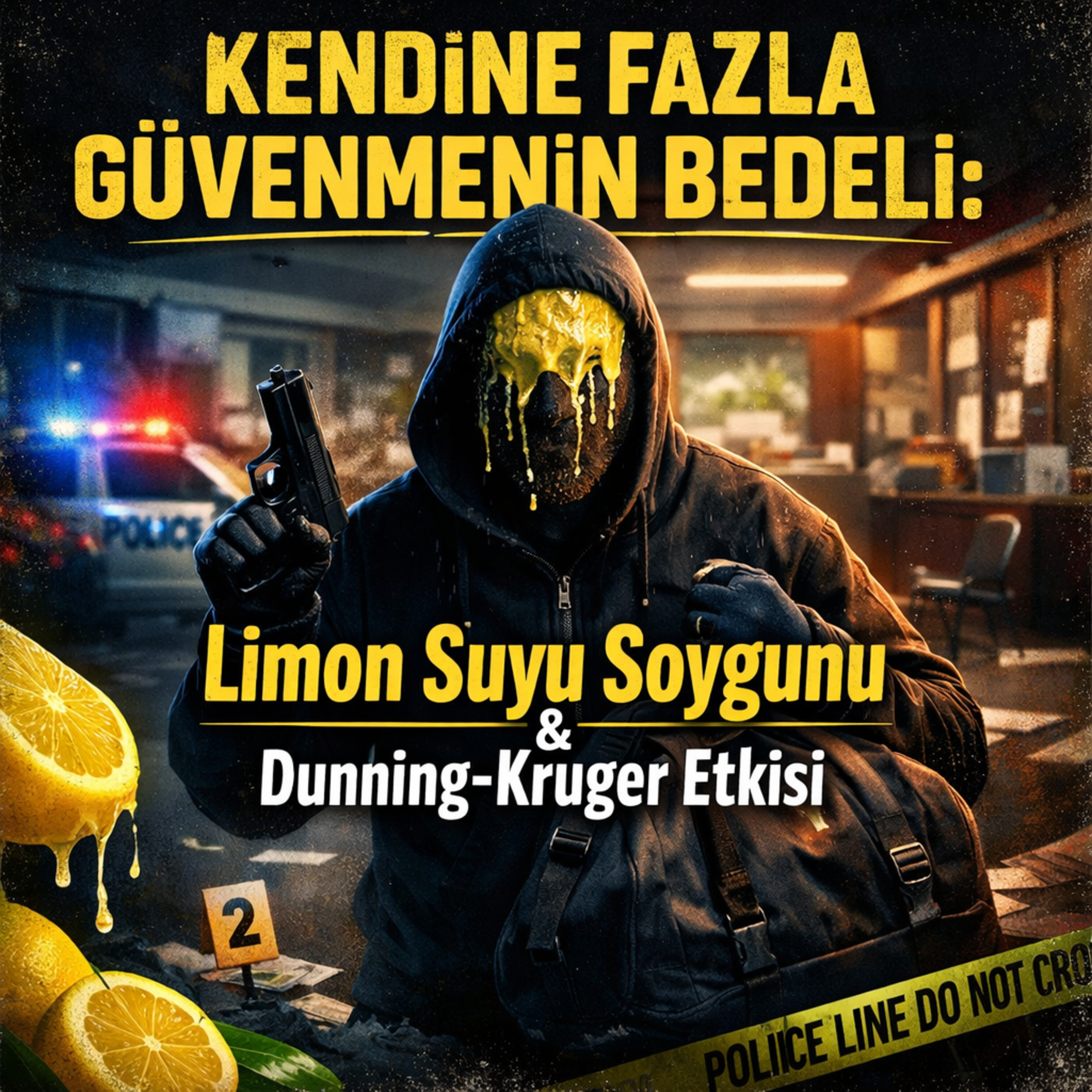 Kendine Fazla Güvenmenin Bedeli: Limon Suyu Soygunu & Dunning-Kruger Etkisi episode artwork