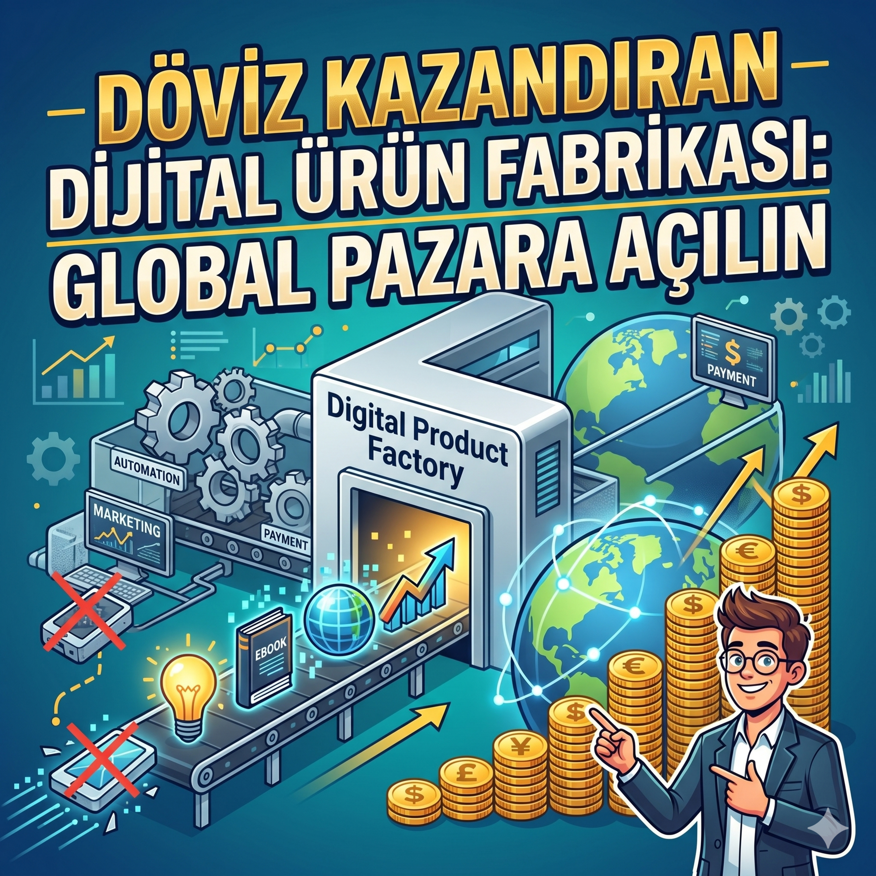 Döviz Kazandıran Dijital Ürün Fabrikası: Global Pazara Açılın episode artwork