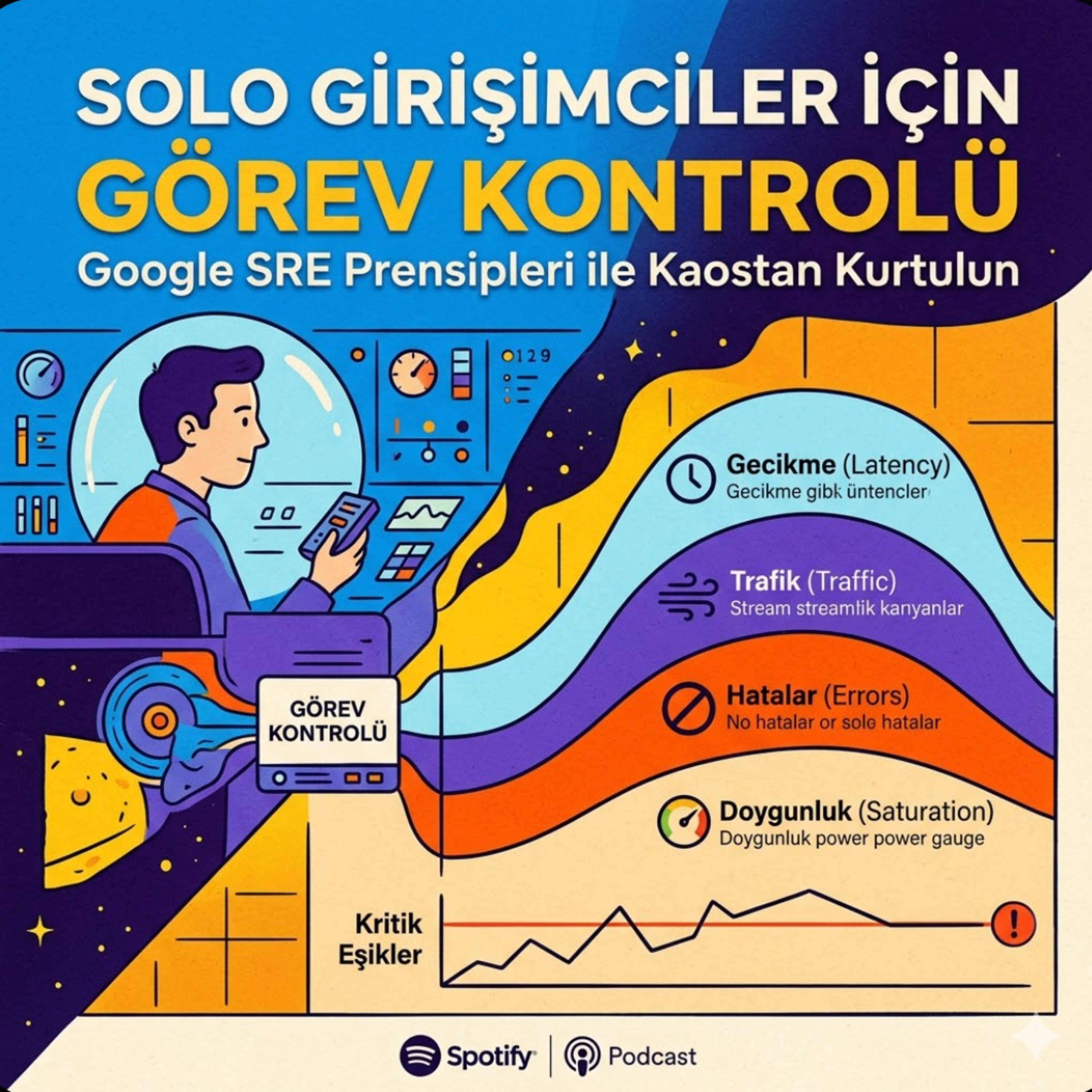 Solo Girişimciler İçin Görev Kontrolü: Google SRE Prensipleri ile Kaostan Kurtulun episode artwork