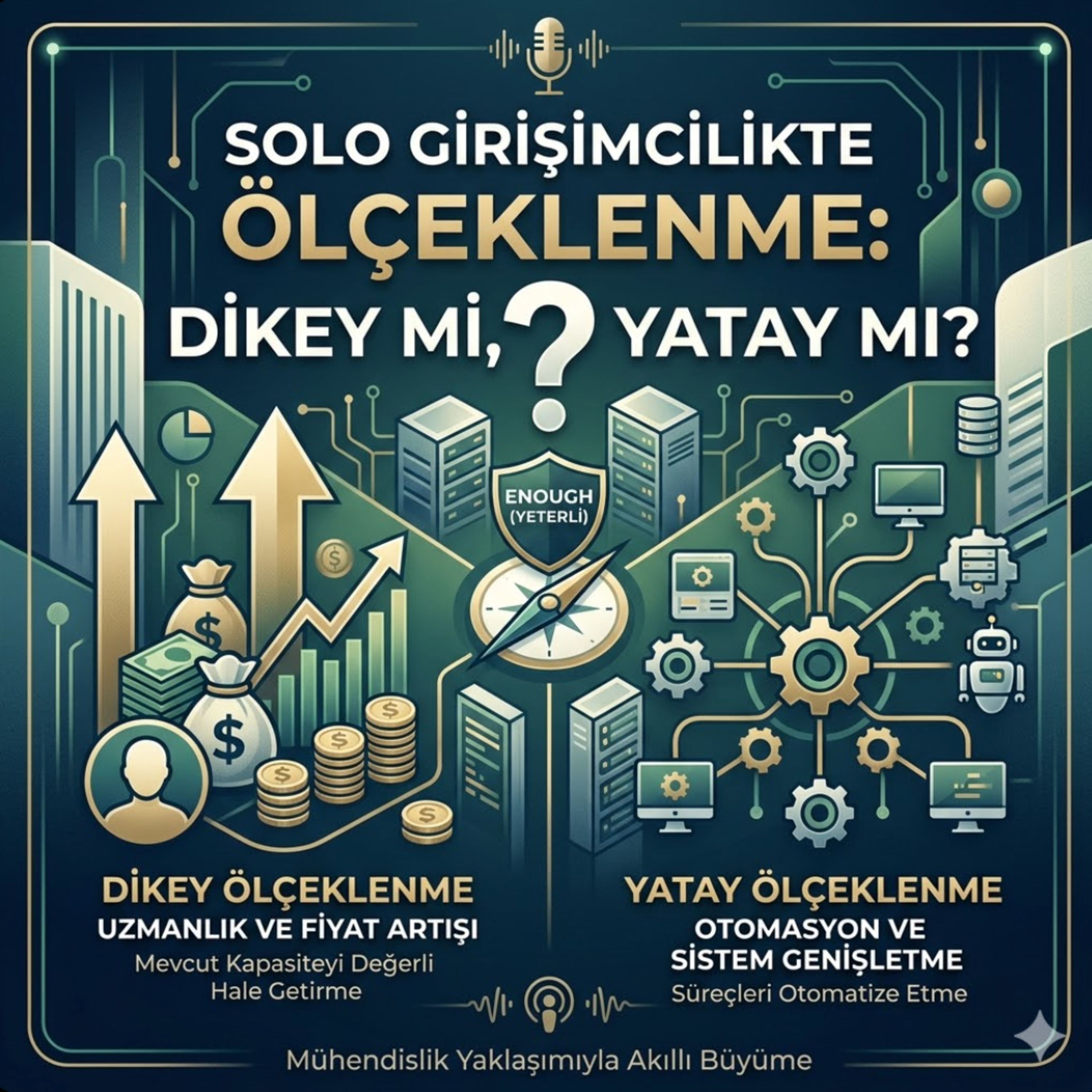 Solo Girişimcilikte Ölçeklenme: Dikey mi, Yatay mı? episode artwork