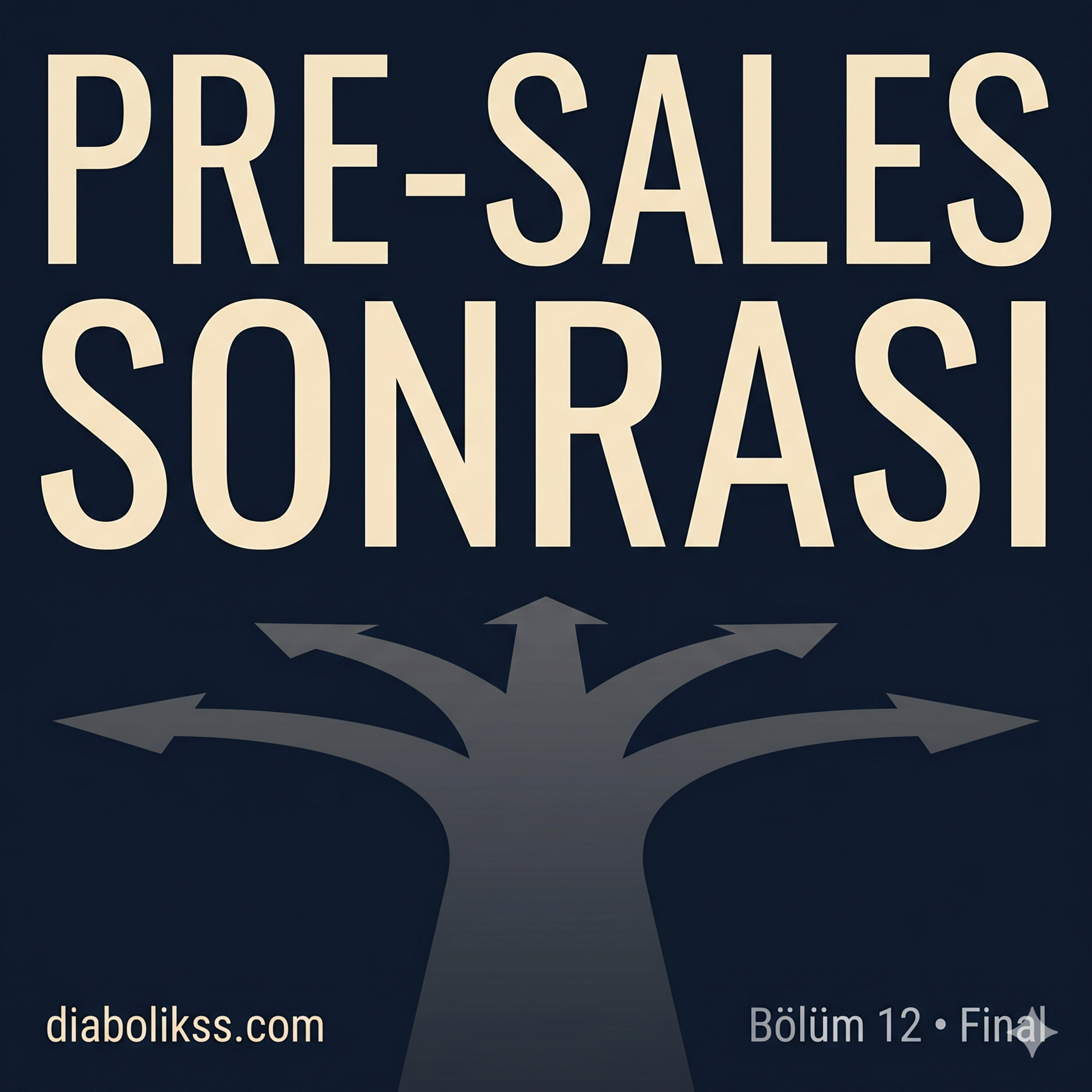 İyi Bir Pre-Sales Nasıl Olur? #12 (Final): Pre-Sales'ten Sonrası, Kariyer Yolları episode artwork