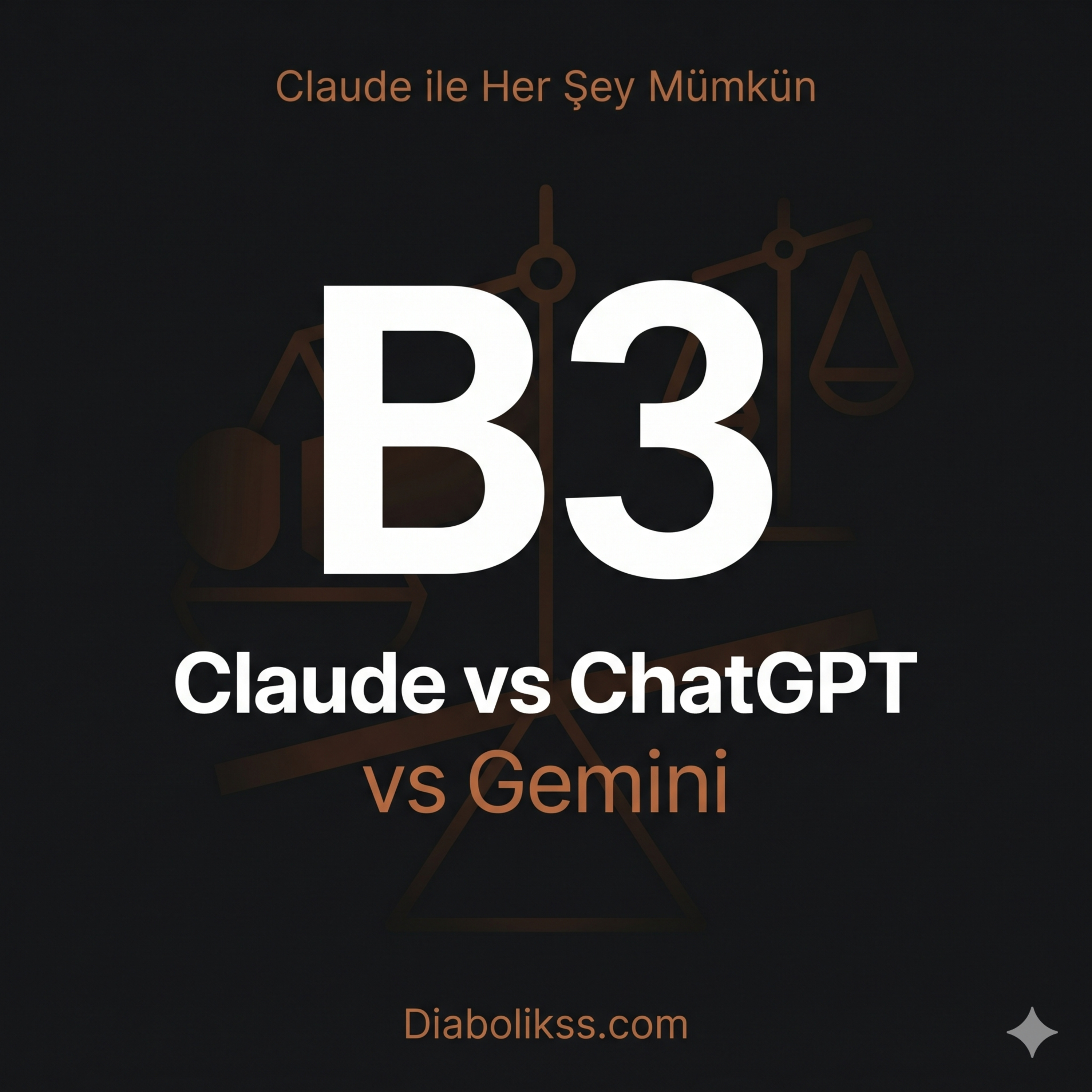 B3: Claude vs ChatGPT vs Gemini - Gerçek Karşılaştırma episode artwork