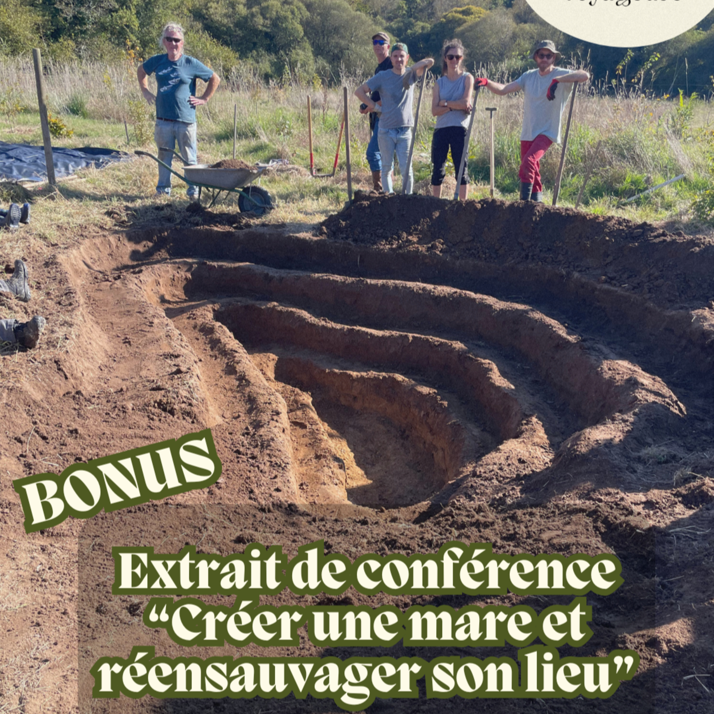 BONUS 🐸 Créer une mare et réensauvager son lieu - Extrait