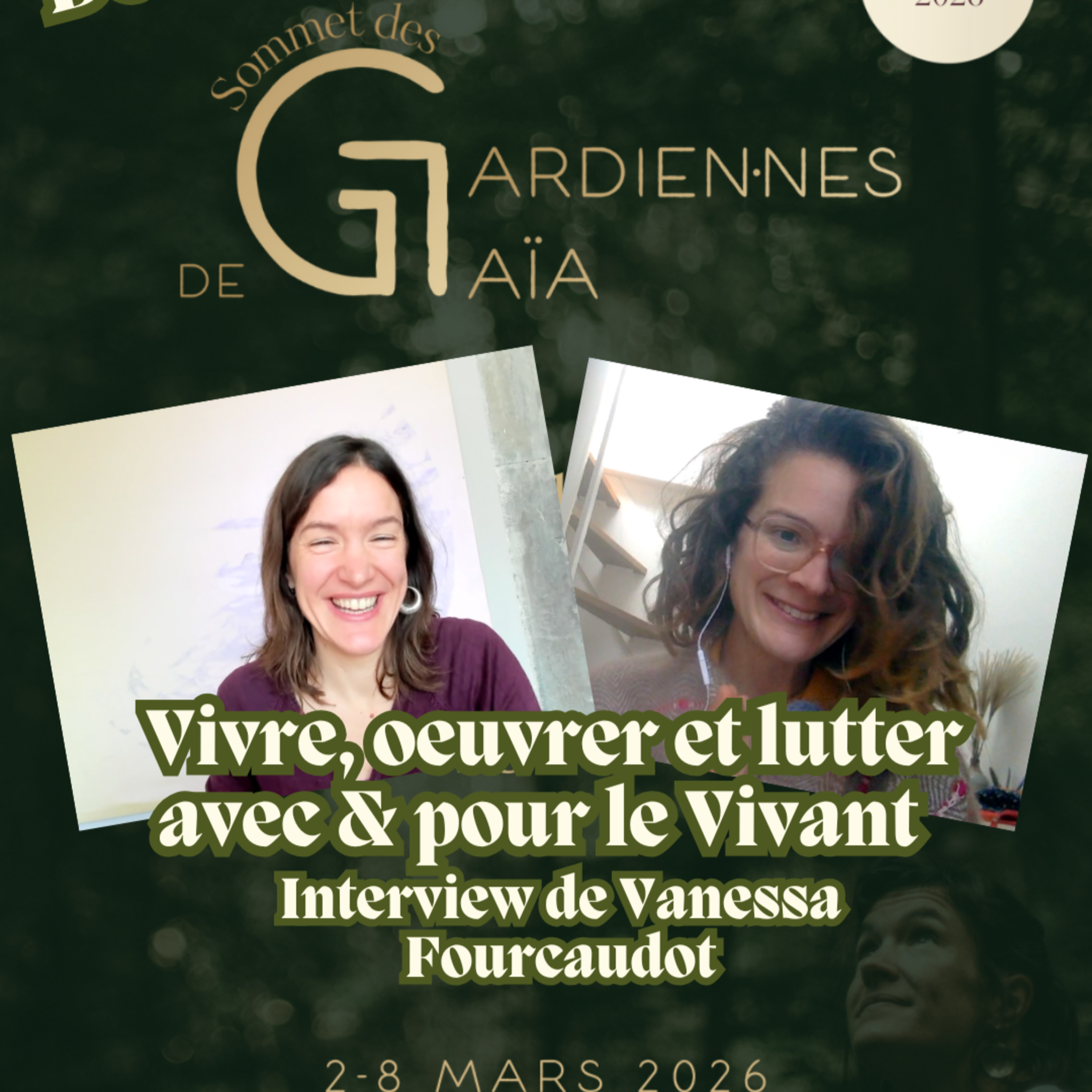 BONUS 🌸 Sommet en ligne l'Appel du Vivant du 2 au 8 mars ✨ Interview de Vanessa Fourcaudot