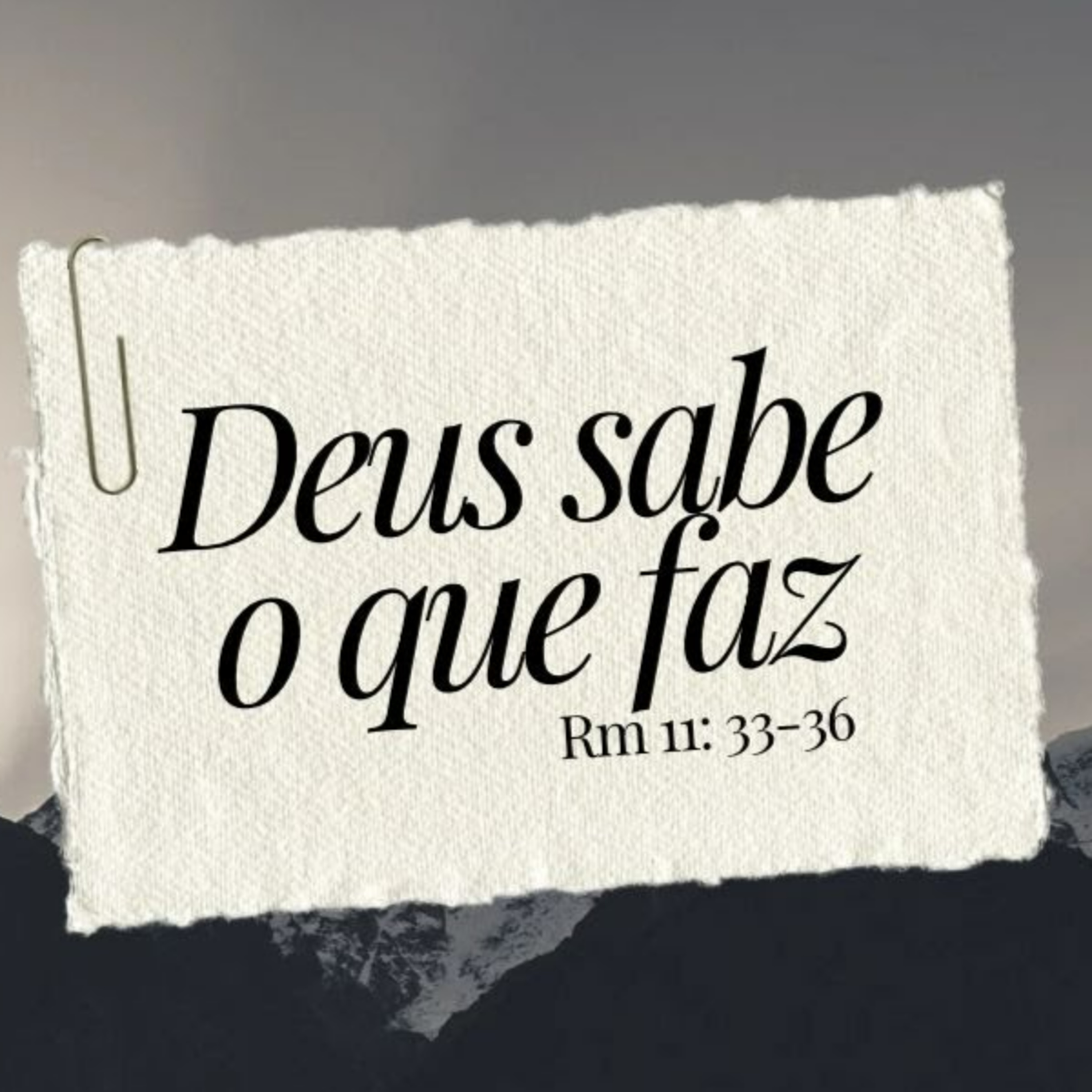 Deus sabe o que faz - Pr. Nilber Joaquim episode artwork