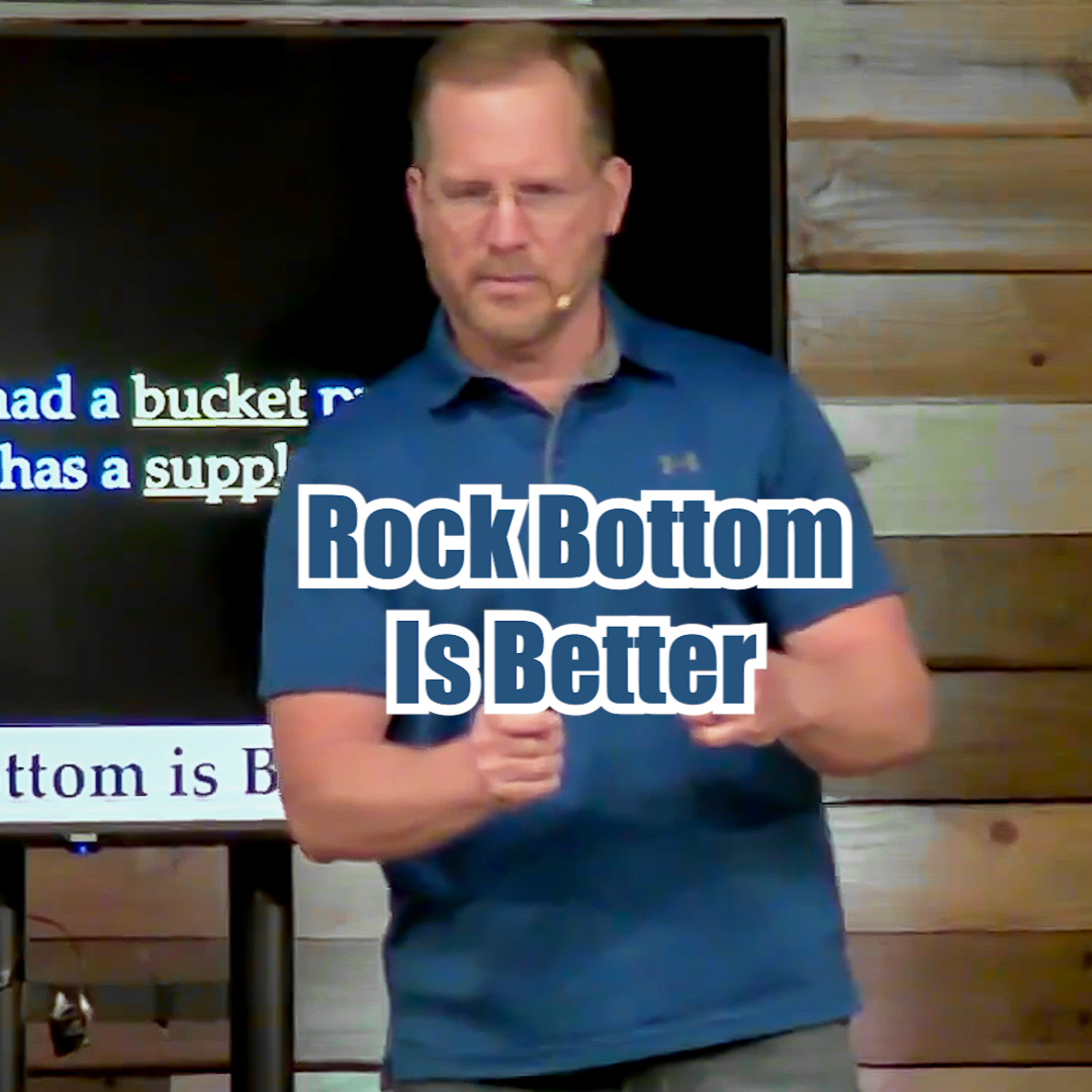 John 4:1-15 Rock Bottom is Better episode artwork