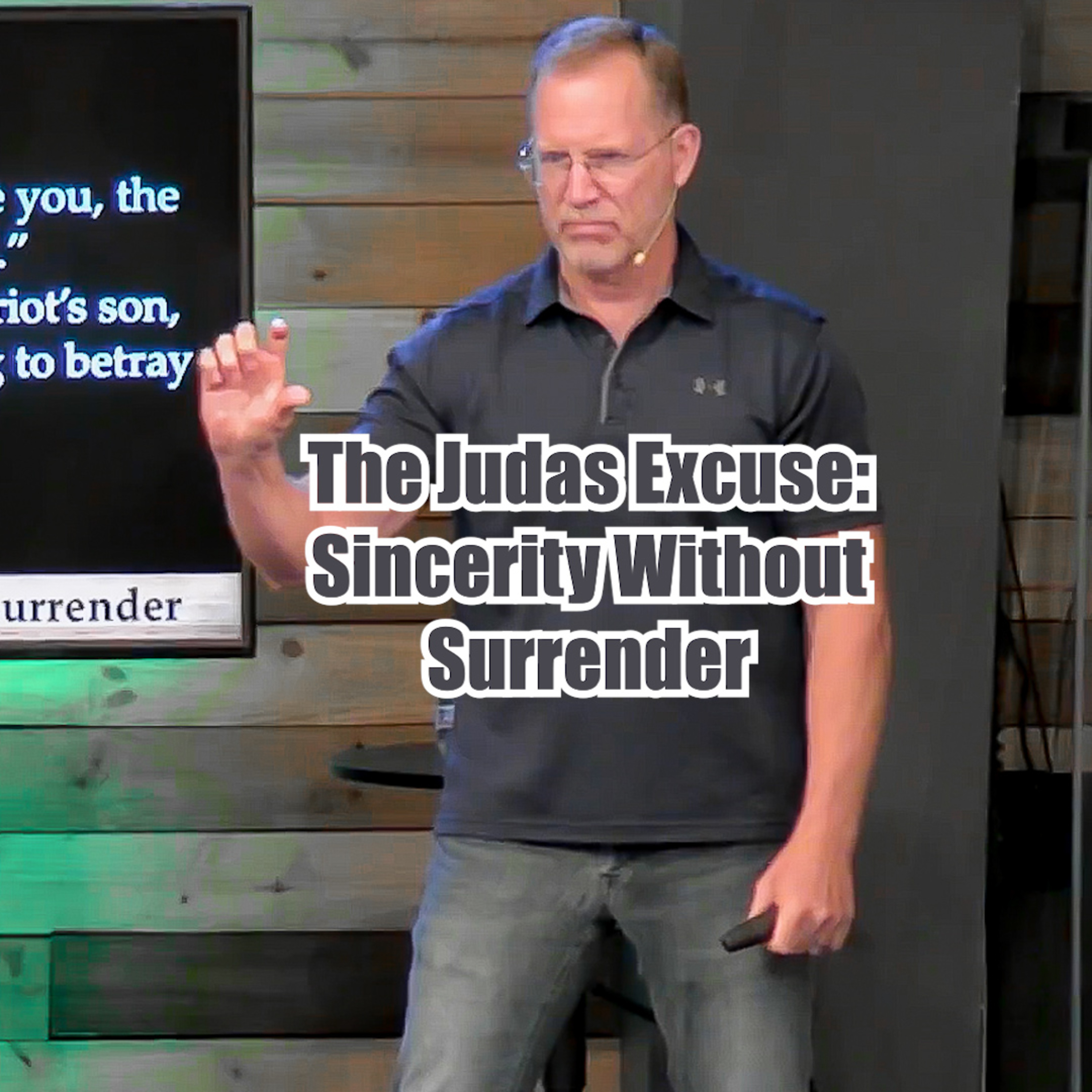 John 12:1-8 The Judas Excuse: Sincerity Without Surrender episode artwork
