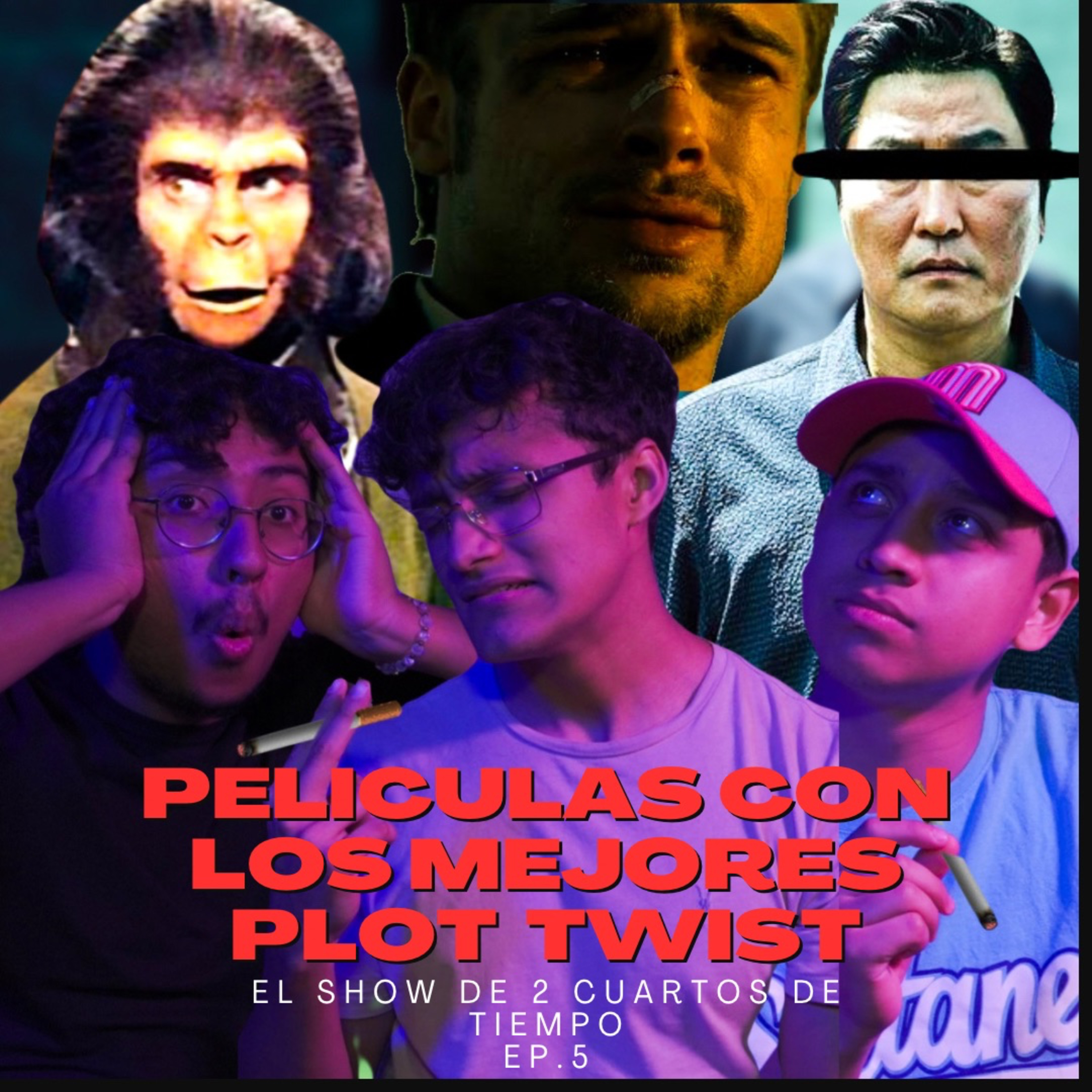 PELICULAS CON LOS MEJORES GIROS DE TRAMA (PLOT TWIST) DE LA HISTORIA |EL SHOW DE 2 CUARTOS DE TIEMPO