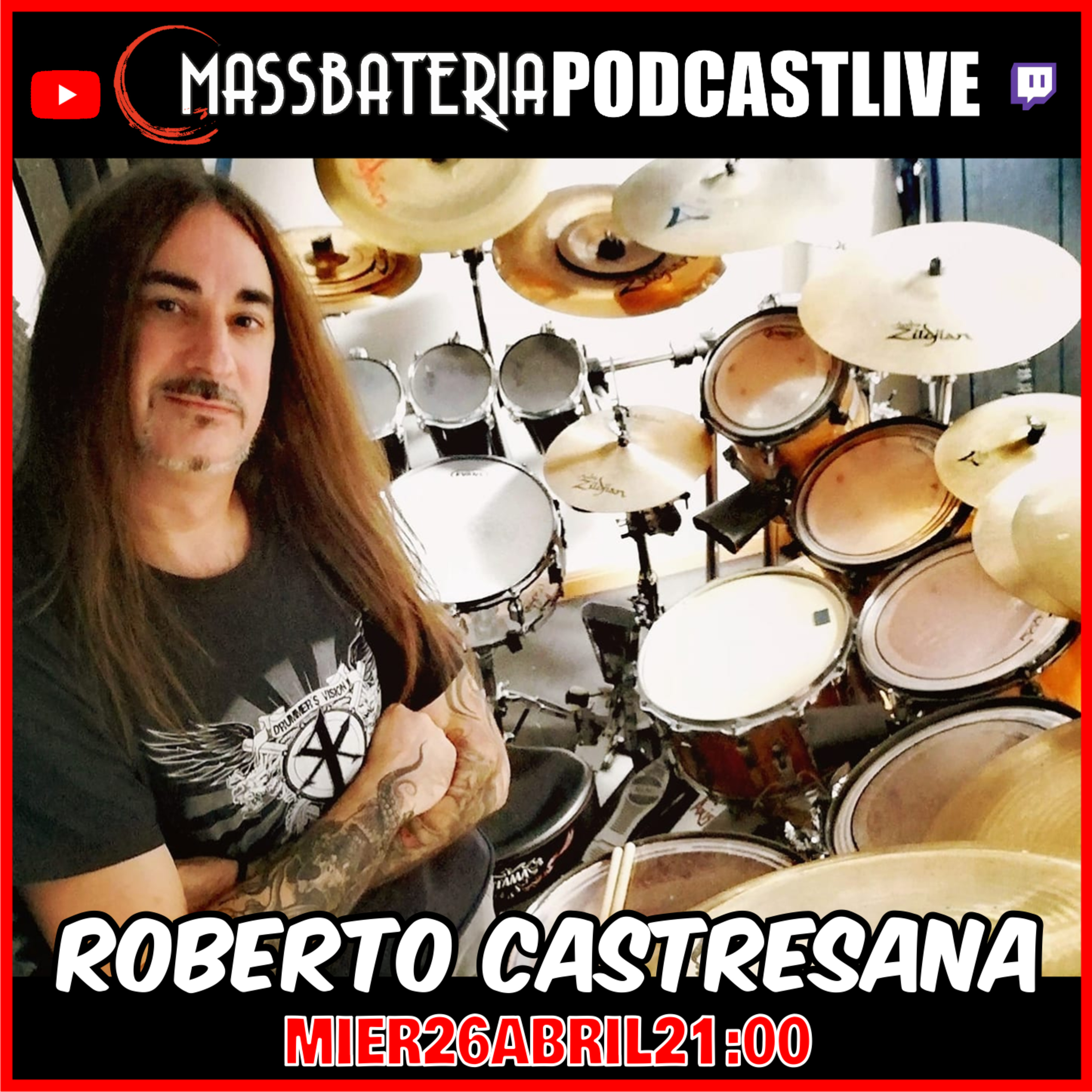 Portada de MassBateria PodcastLive