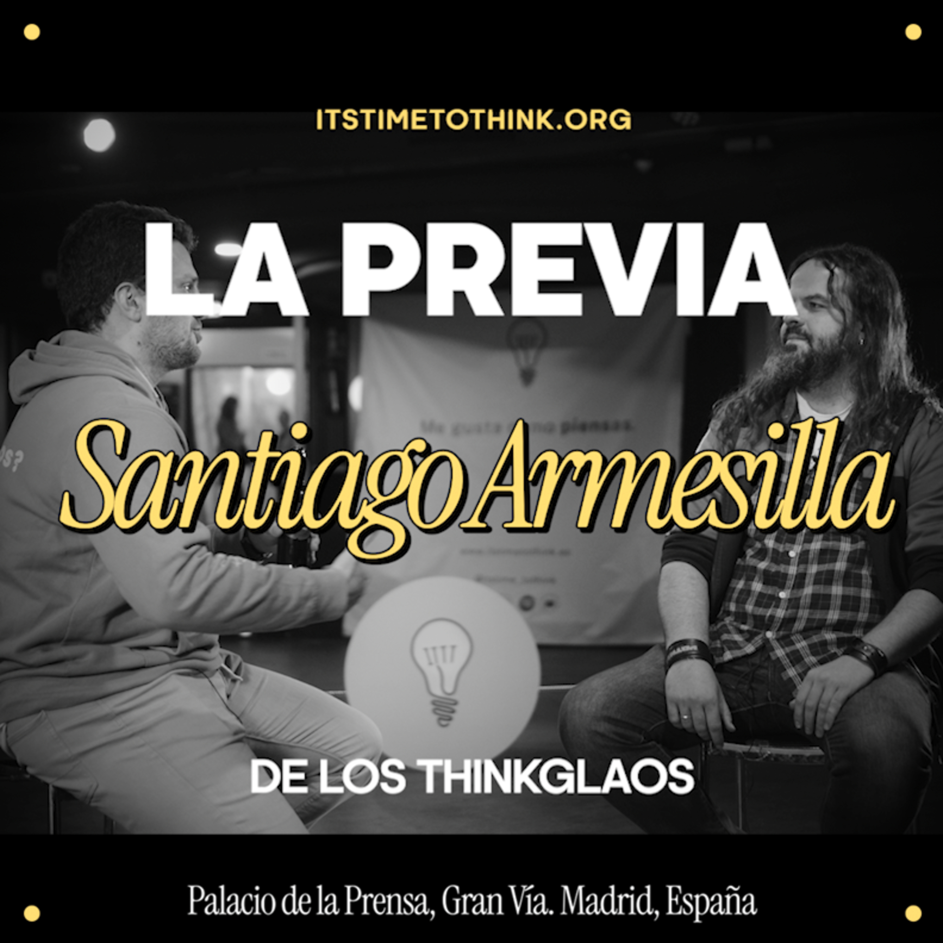 LA PREVIA con Santiago Armesilla | "Antes las cadenas eran férreas y pesadas, hoy son invisibles "